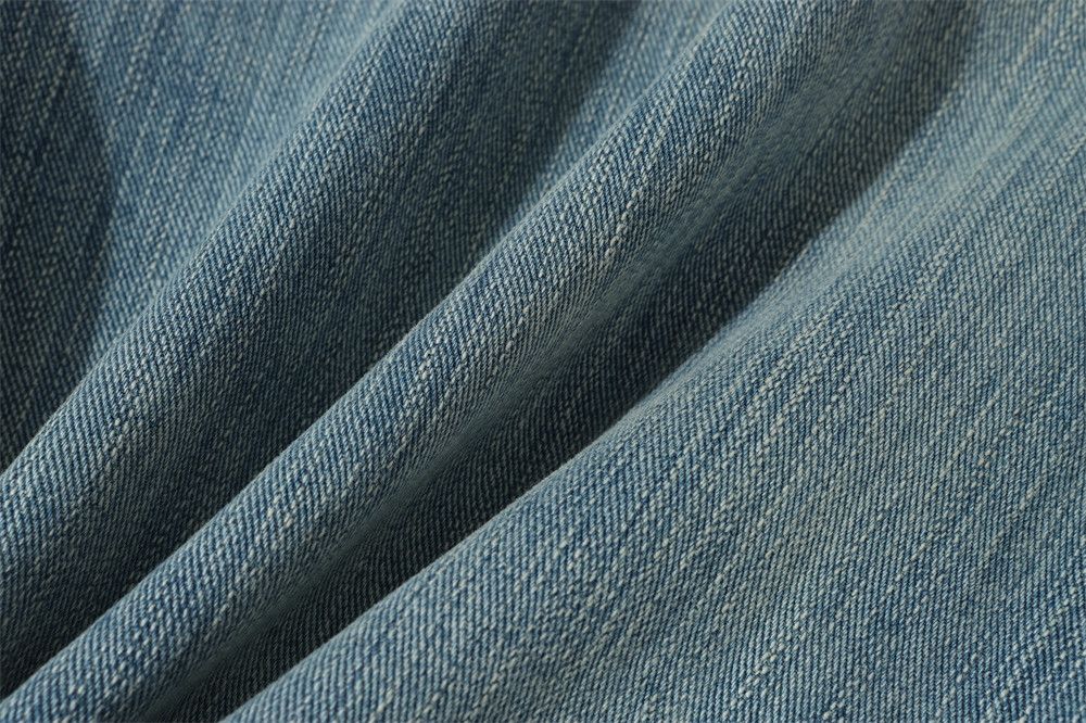 Vintage American Retro Washed & Distressed Denim Shorts Size US 32 / EU 48 - 5 Thumbnail