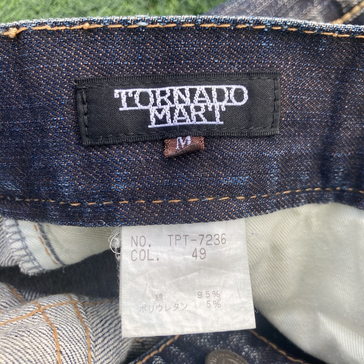 Tornado Mart TORNADO MART TWISTED FLARED LOW RISE BOOTCUTS DENIM Size US 33 - 15 Thumbnail