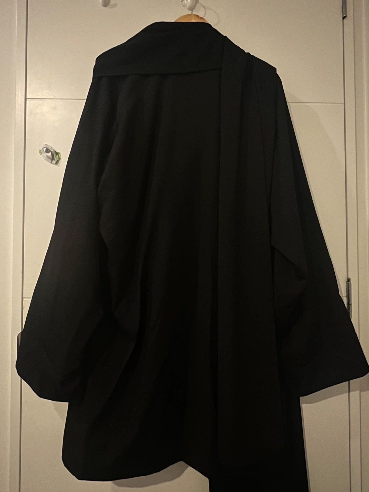 Yohji Yamamoto Yohji Yamamoto 16AW Rie Miyazaki Single Scarf Coat Size 3 Size US L / EU 52-54 / 3 - 2 Thumbnail