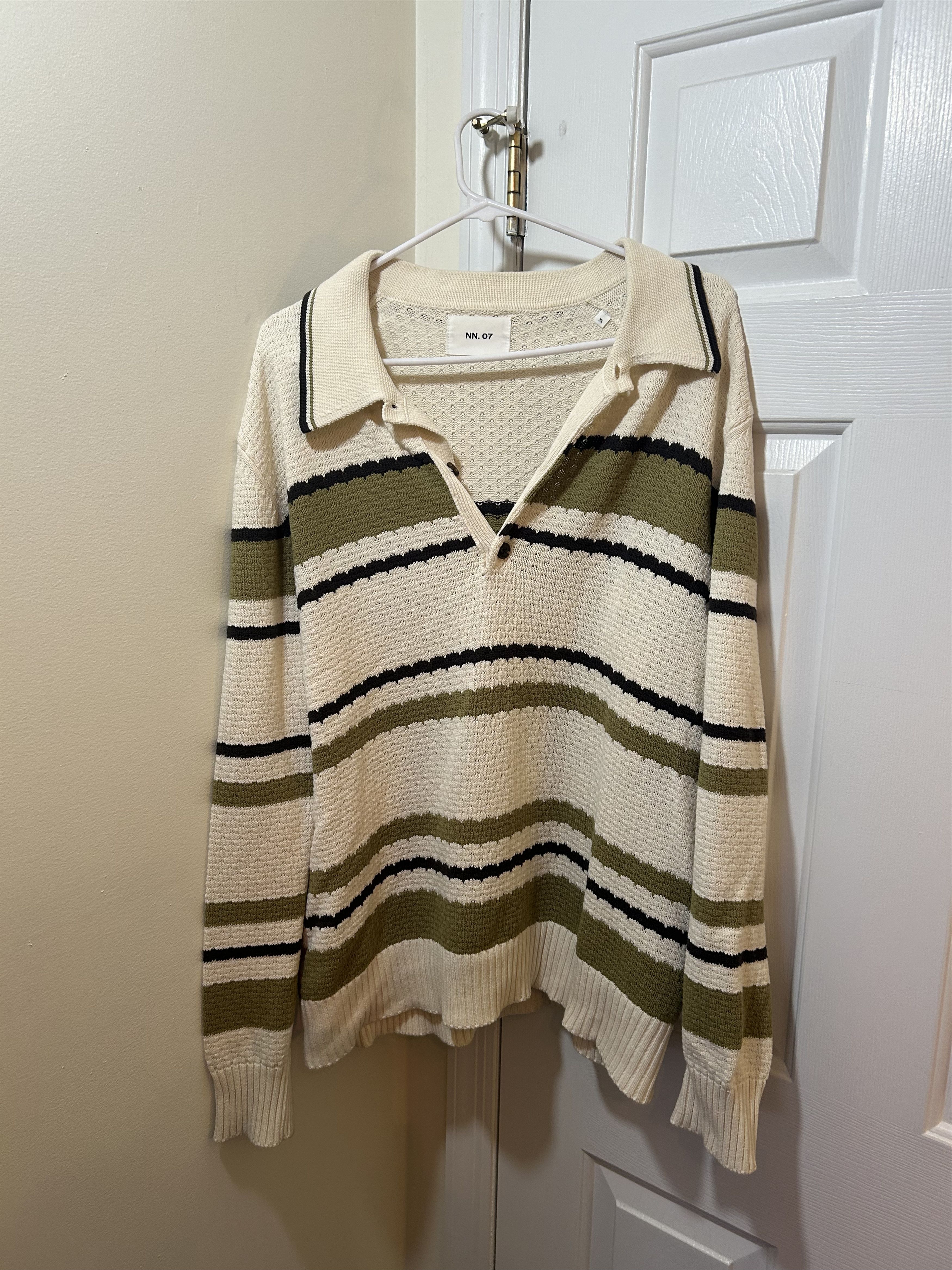NN07 NN07 Long Sleeve Polo Size US XL / EU 56 / 4 - 1 Thumbnail