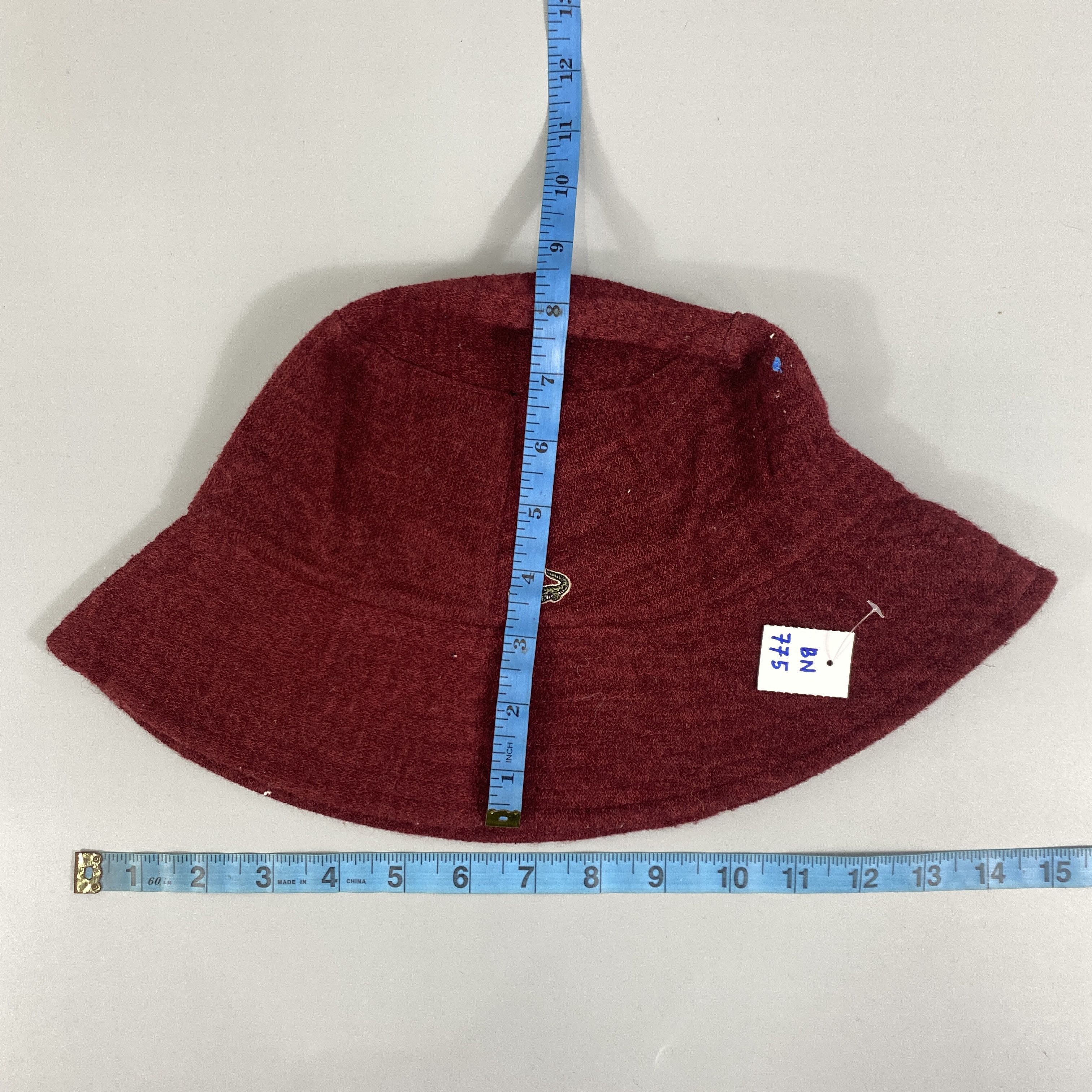 Japanese Brand Crocodile Bucket Hat -BN775 Size ONE SIZE - 6 Thumbnail