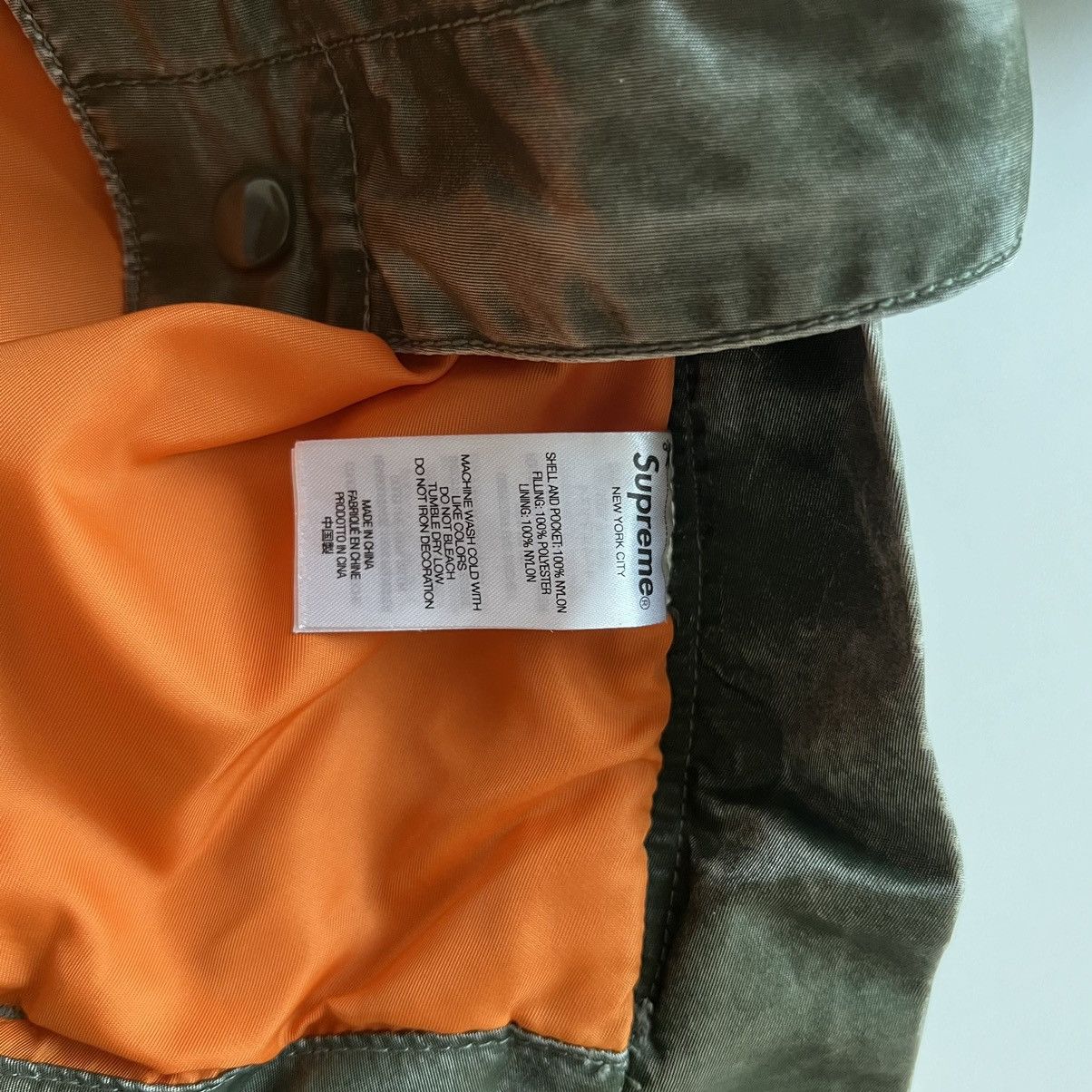 Supreme Supreme Washed Flight Satin Cargo Pant green L Size US 34 / EU 50 - 10 Thumbnail