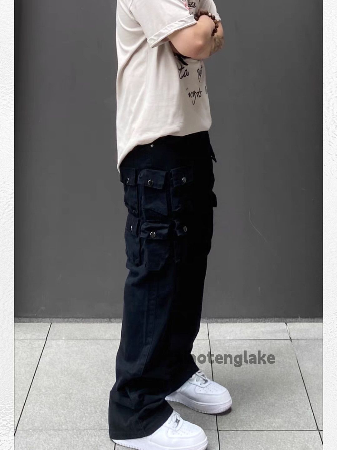 Jean × Vintage Utility military loose baggy hiphop tactical cargo pants Size US 32 / EU 48 - 5 Thumbnail