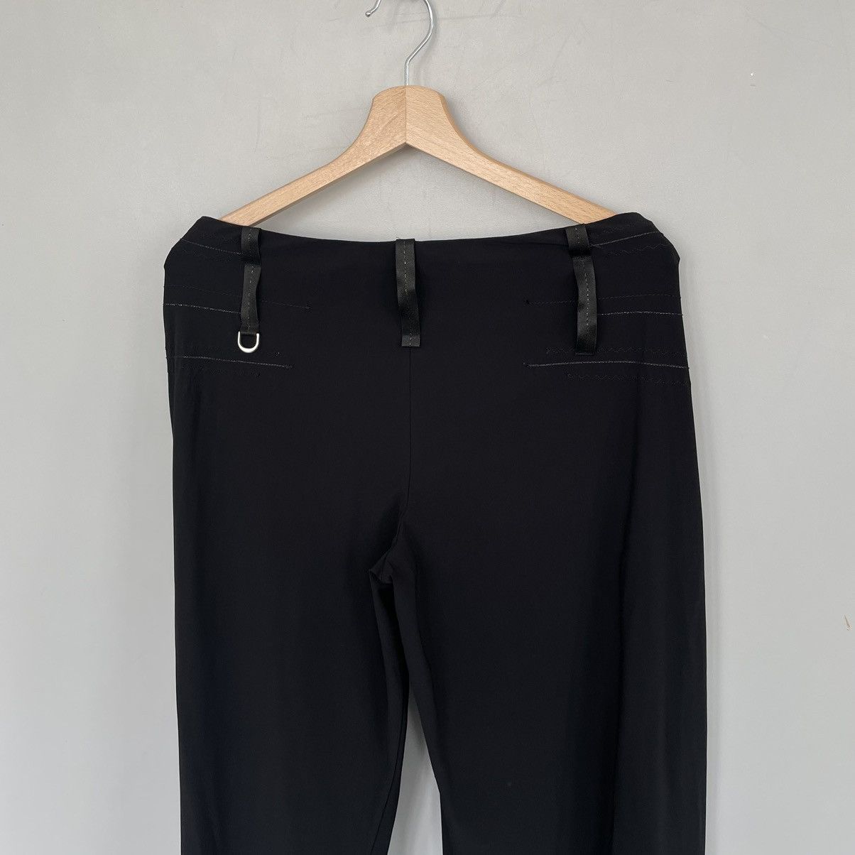 Marithe + Francois Girbaud Marithe Francois Girbaud Y2K Flare Pants Nylon size 6 Size 28" / US 6 / IT 42 - 7 Thumbnail