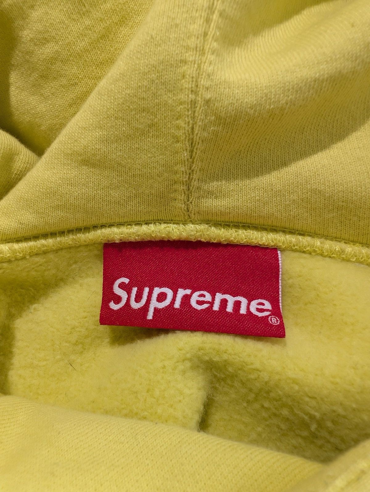 Supreme Supreme Summer 2018 Lemon Diagonal Men's Hoodie Size XL Size US XL / EU 56 / 4 - 4 Thumbnail