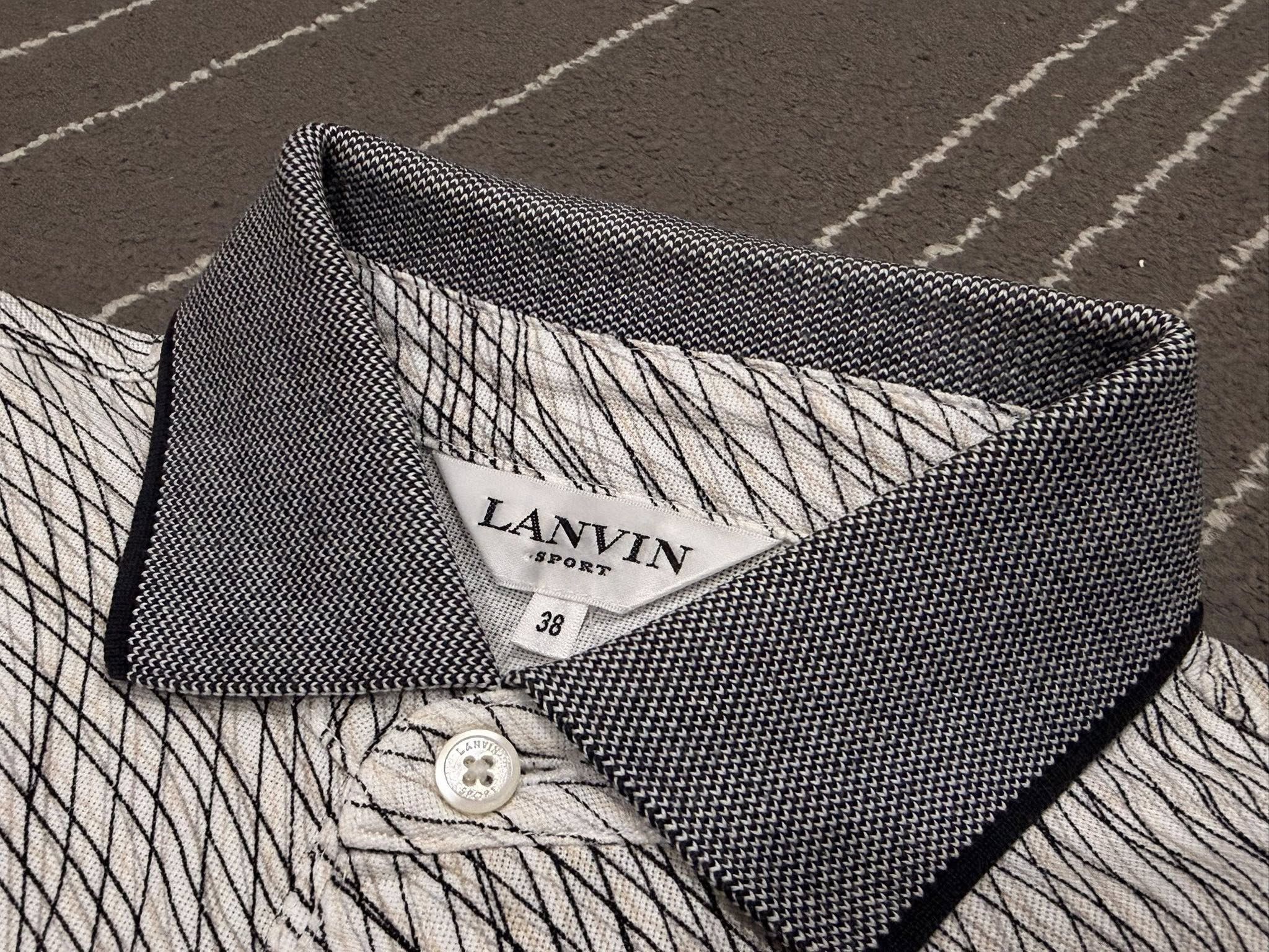 Lanvin LANVIN SPORT luxury polo tee S 3158 Size US S / EU 44-46 / 1 - 5 Thumbnail