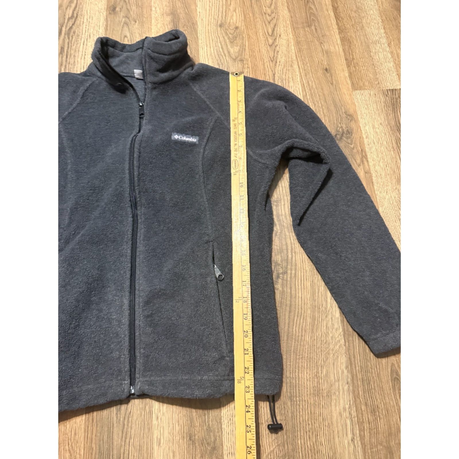 Vintage Columbia Sweater Women's Size Medium? Gray Full Zip Fleece Pockets Zip Pockets Size M / US 6-8 / IT 42-44 - 6 Thumbnail
