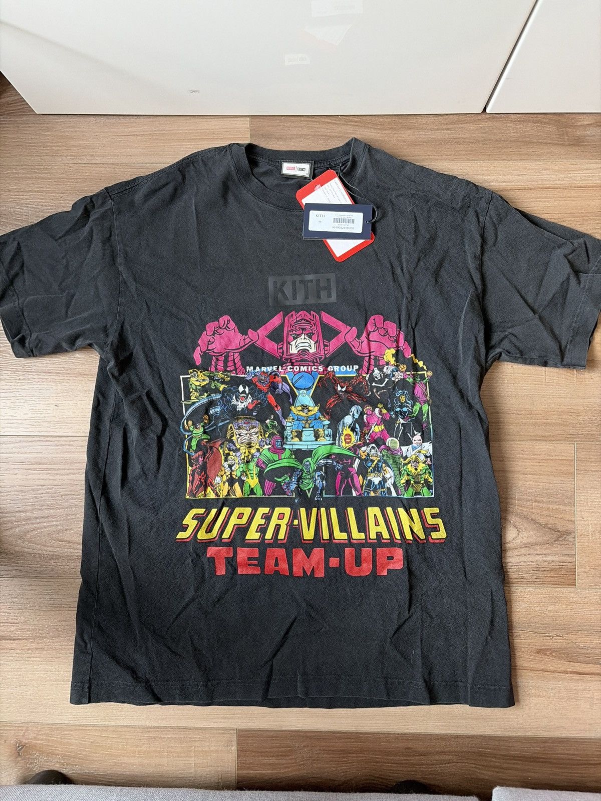Kith New marvel Kith vintage team up villain Black Tee shirt Sz M Size US M / EU 48-50 / 2 - 1 Thumbnail