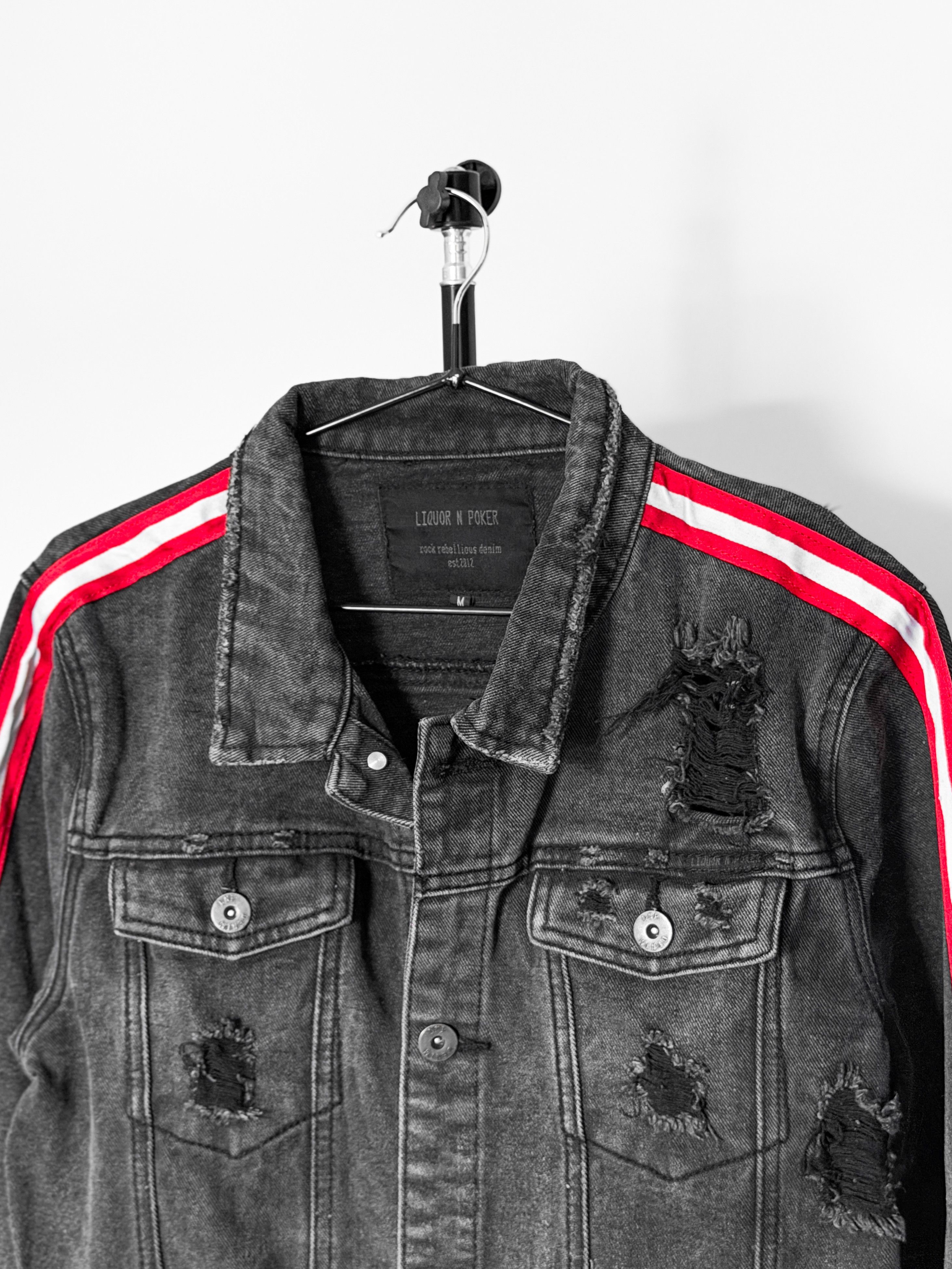 Other Liquor N Poker Rock Rebellious Denim Men’s Jacket Size US M / EU 48-50 / 2 - 6 Thumbnail
