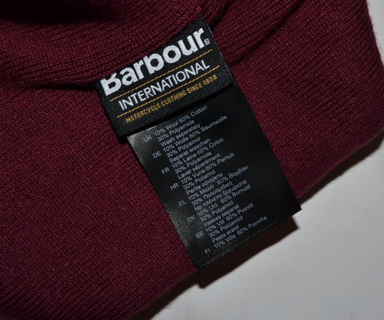 Barbour Barbour International Red hat One Size Size ONE SIZE - 5 Thumbnail