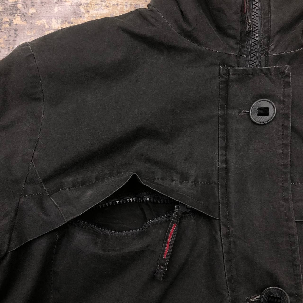 Japanese Brand Y148. BEGUM JAPAN QUILTED CHORE JACKET Size US M / EU 48-50 / 2 - 7 Thumbnail