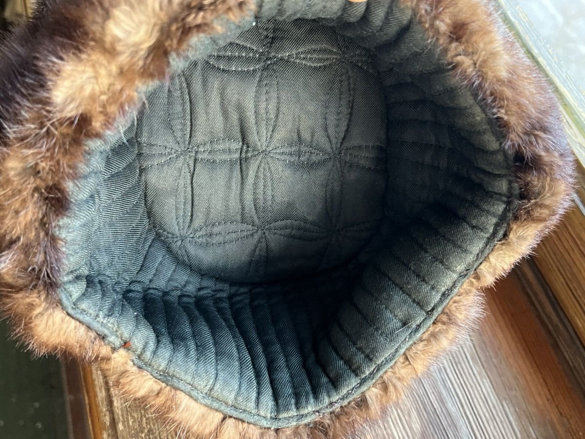 Vintage Vintage Ushanka Trapper Hat Furry Mohair Fuzzy Fur Hat Size ONE SIZE - 12 Thumbnail