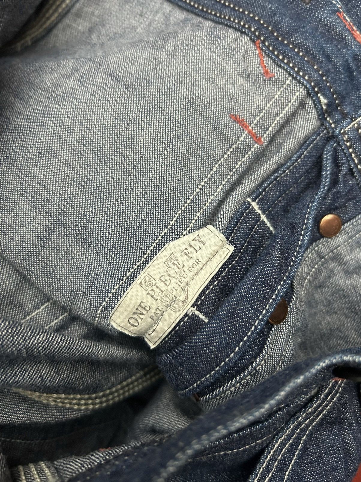 Freewheelers Freewheelers Union Special Overalls Denim Trackwalker Pamts Size US 30 / EU 46 - 10 Thumbnail