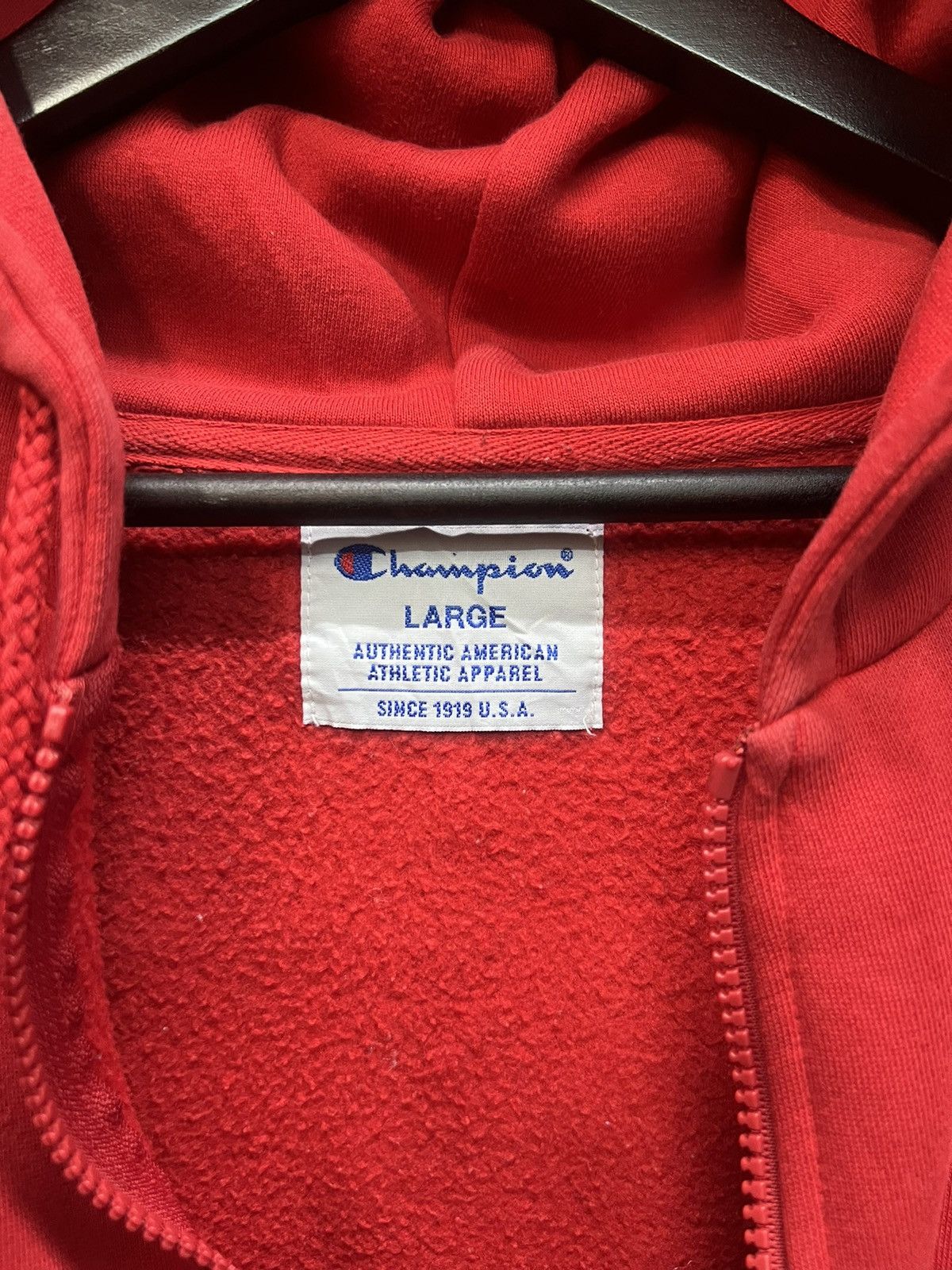 Champion Vintage Champion Zipper Hoodie Size US L / EU 52-54 / 3 - 5 Thumbnail