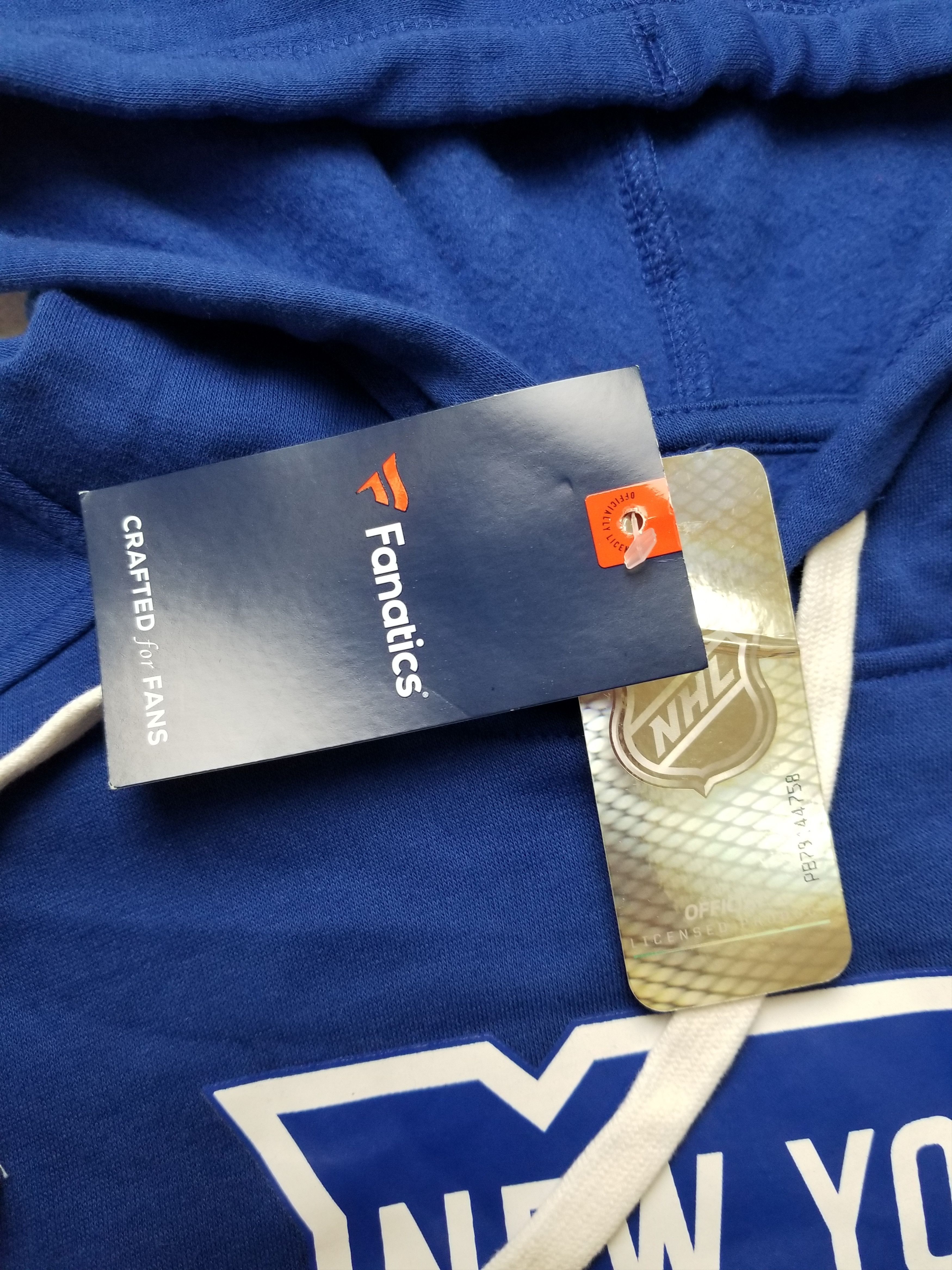 Other Fanatics New York Rangers Primary Logo Pullover Hoodie Size US XL / EU 56 / 4 - 6 Thumbnail