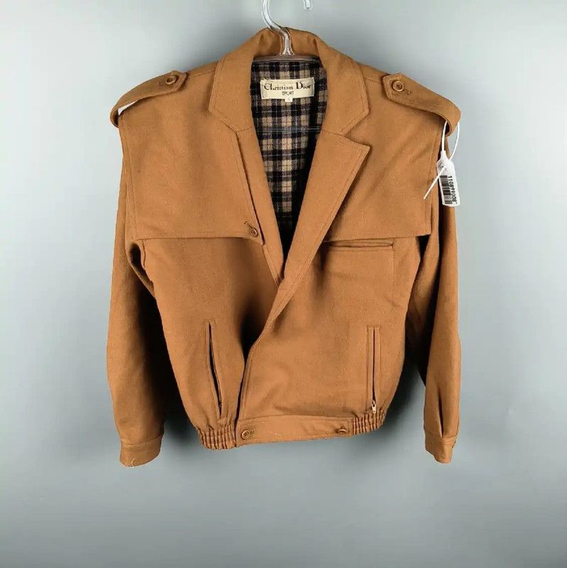 Dior Dior Yellow Spring Autumn Women's Jacket 0089 Size S / US 4 / IT 40 - 1 Thumbnail