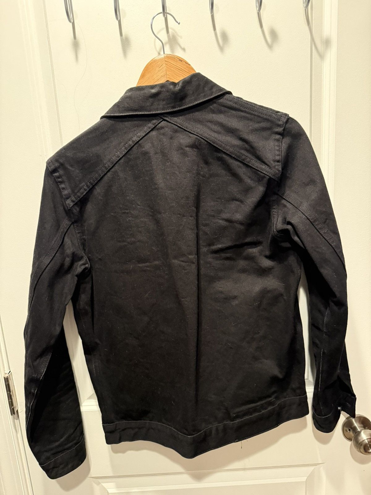 3sixteen 3Sixteen Type 3 Double Black Selvedge Denim Jacket Size US M / EU 48-50 / 2 - 2 Thumbnail