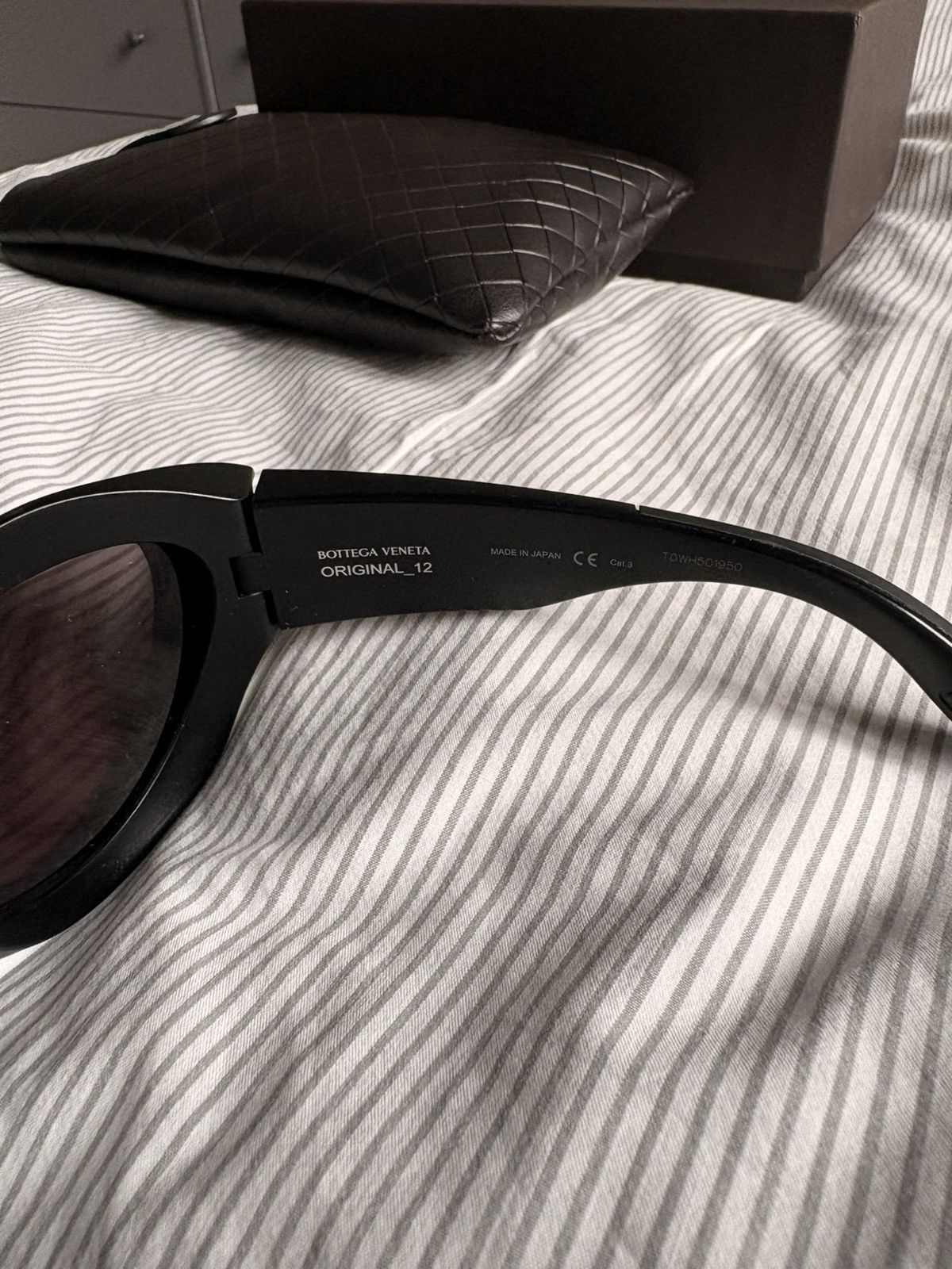 Bottega Veneta Bottega Veneta wrap-around glasses Size ONE SIZE - 3 Thumbnail