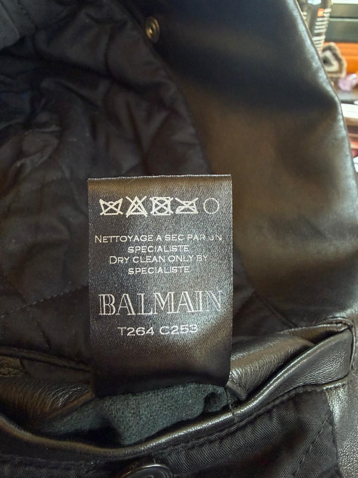 Balmain Balmain leather jacket Size US M / EU 48-50 / 2 - 8 Thumbnail