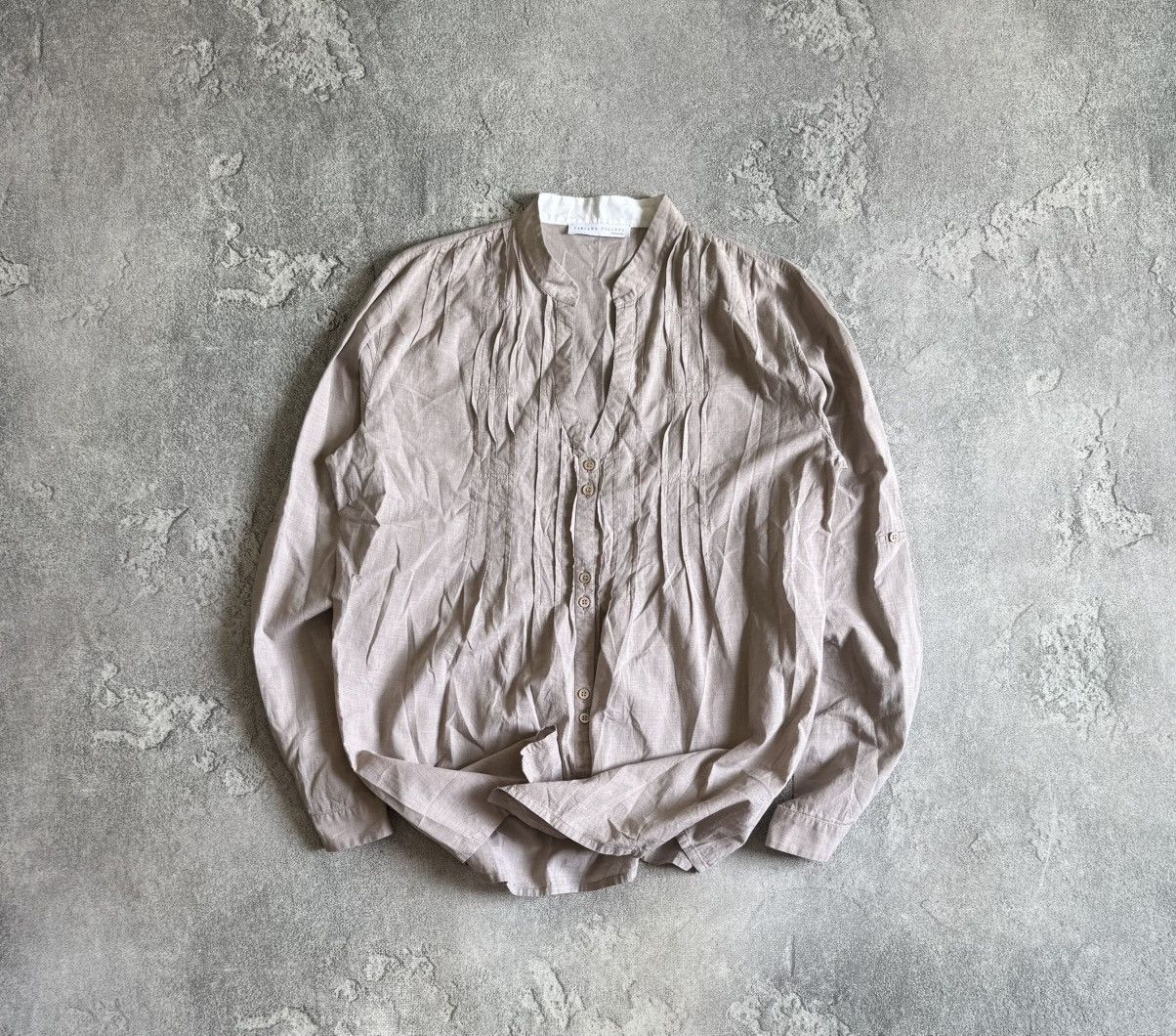 Fabiana Filippi Fabiana Filippi M button up shirt long sleeve blouse casual Size S / US 4 / IT 40 - 1 Thumbnail