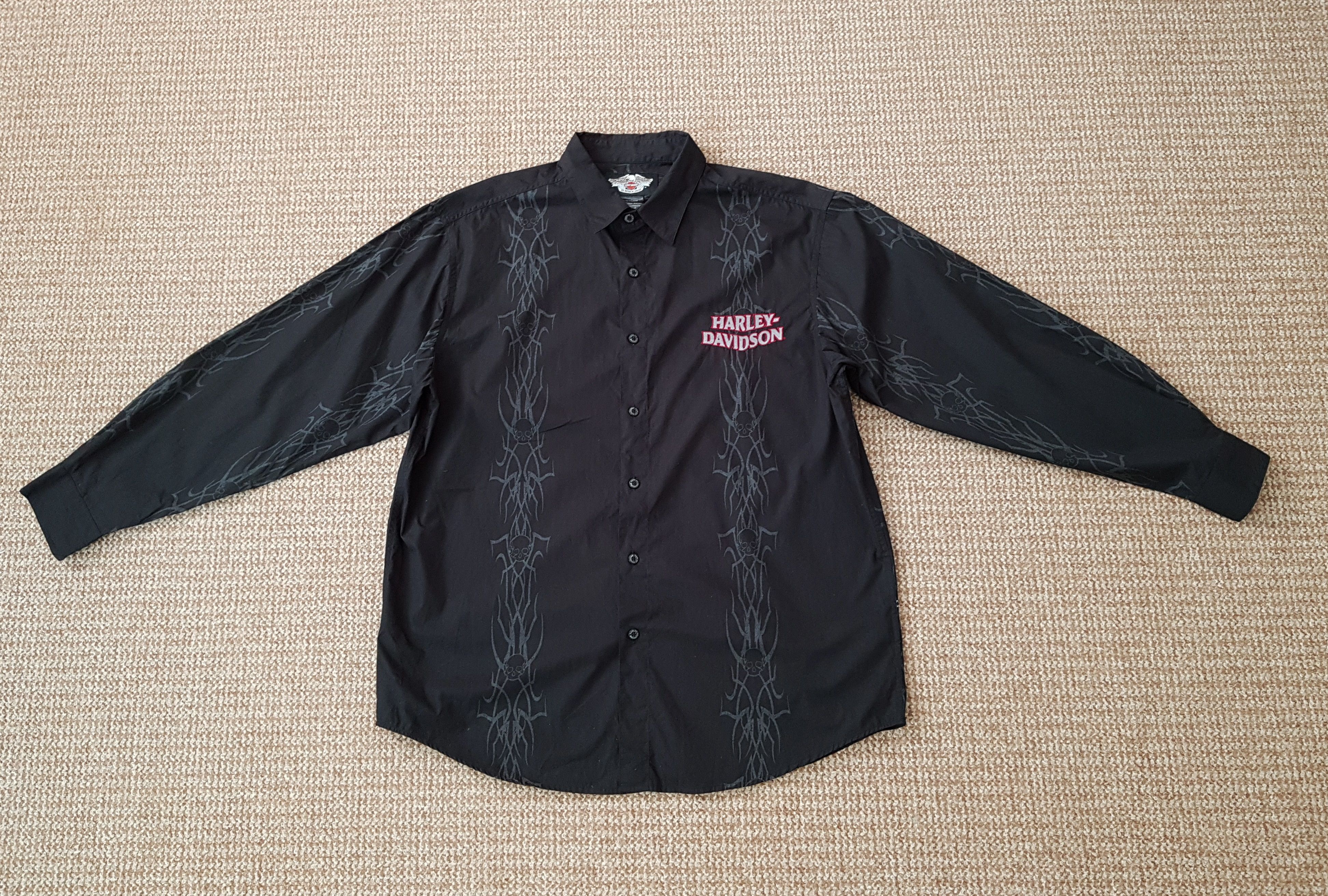 Harley Davidson Harley Davidson Vintage 2006 Shirt Size US XL / EU 56 / 4 - 2 Thumbnail
