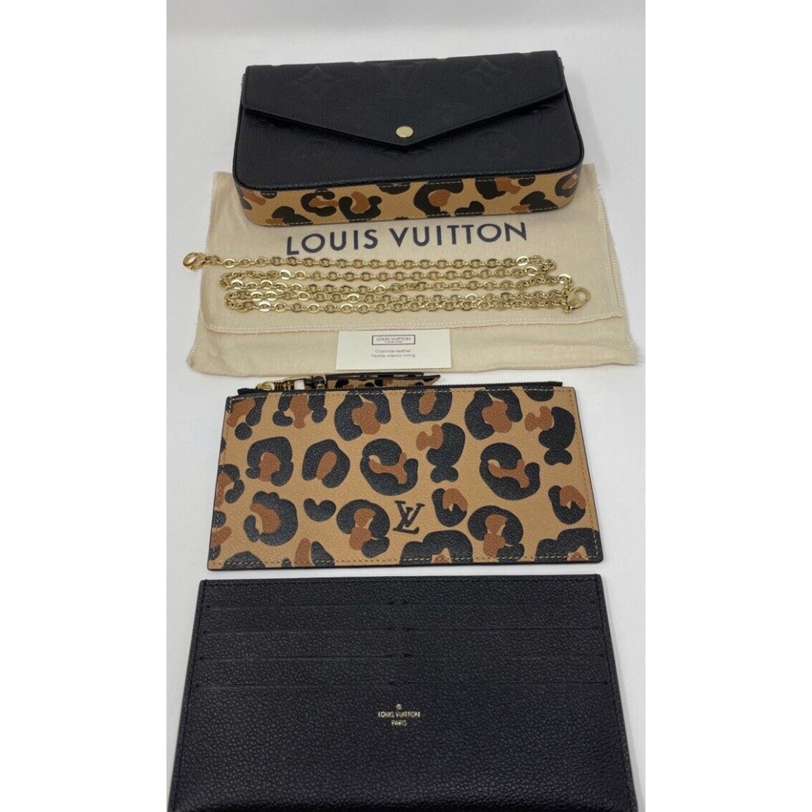 Louis Vuitton Louis Vuitton Pochette Felicie Wild At Heart Jungle Leopard Size ONE SIZE - 5 Thumbnail