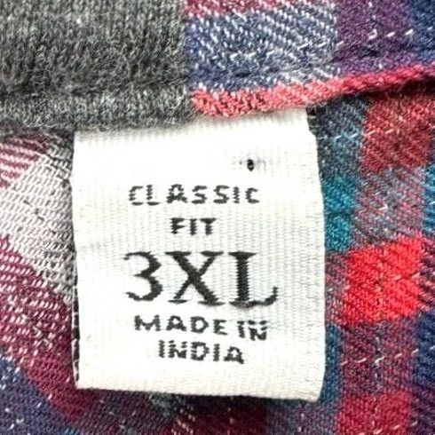 Robert Graham Robert Graham Shirt Mens 3XL Madras Plaid Flannel Button-Up Classic Fit Cardi Colorful Outdoor Preppy Mens Size US XXL / EU 58 / 5 - 5 Thumbnail