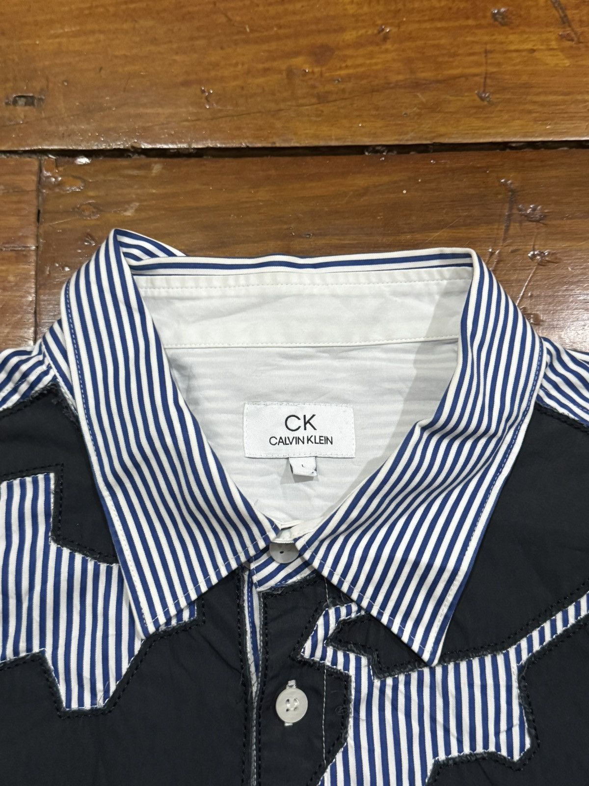 Calvin Klein Calvin Klein Raf Simons Button Shirt Archived Styled Size US L / EU 52-54 / 3 - 5 Thumbnail