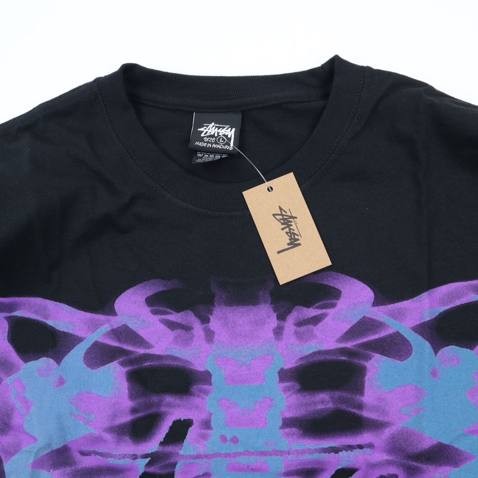Stussy Stussy RIB CAGE 3M Long Sleeve Tee T-Shirt Black - L - NWT Size US L / EU 52-54 / 3 - 4 Thumbnail