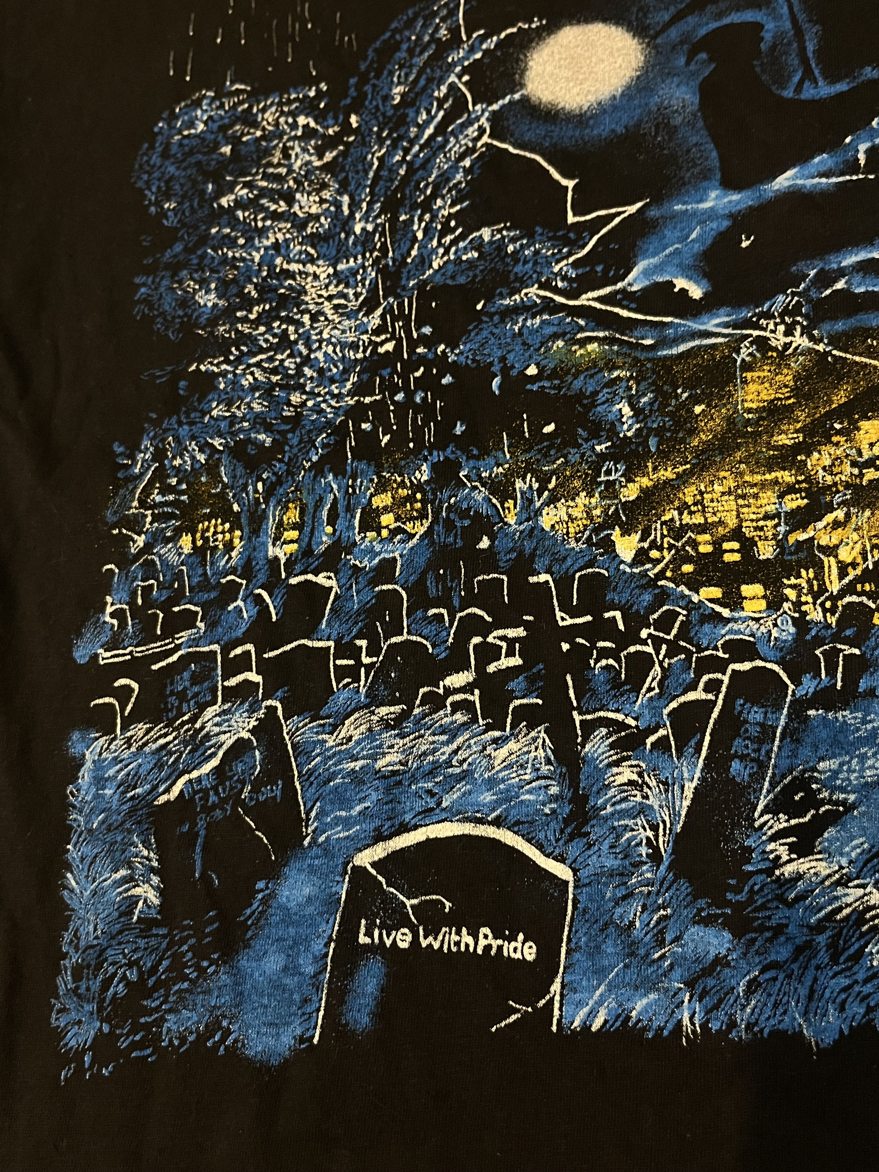 Band Tees × Iron Maiden × Vintage 1985 Iron Maiden Live After Death AOPSingle Stitch Size US L / EU 52-54 / 3 - 6 Thumbnail