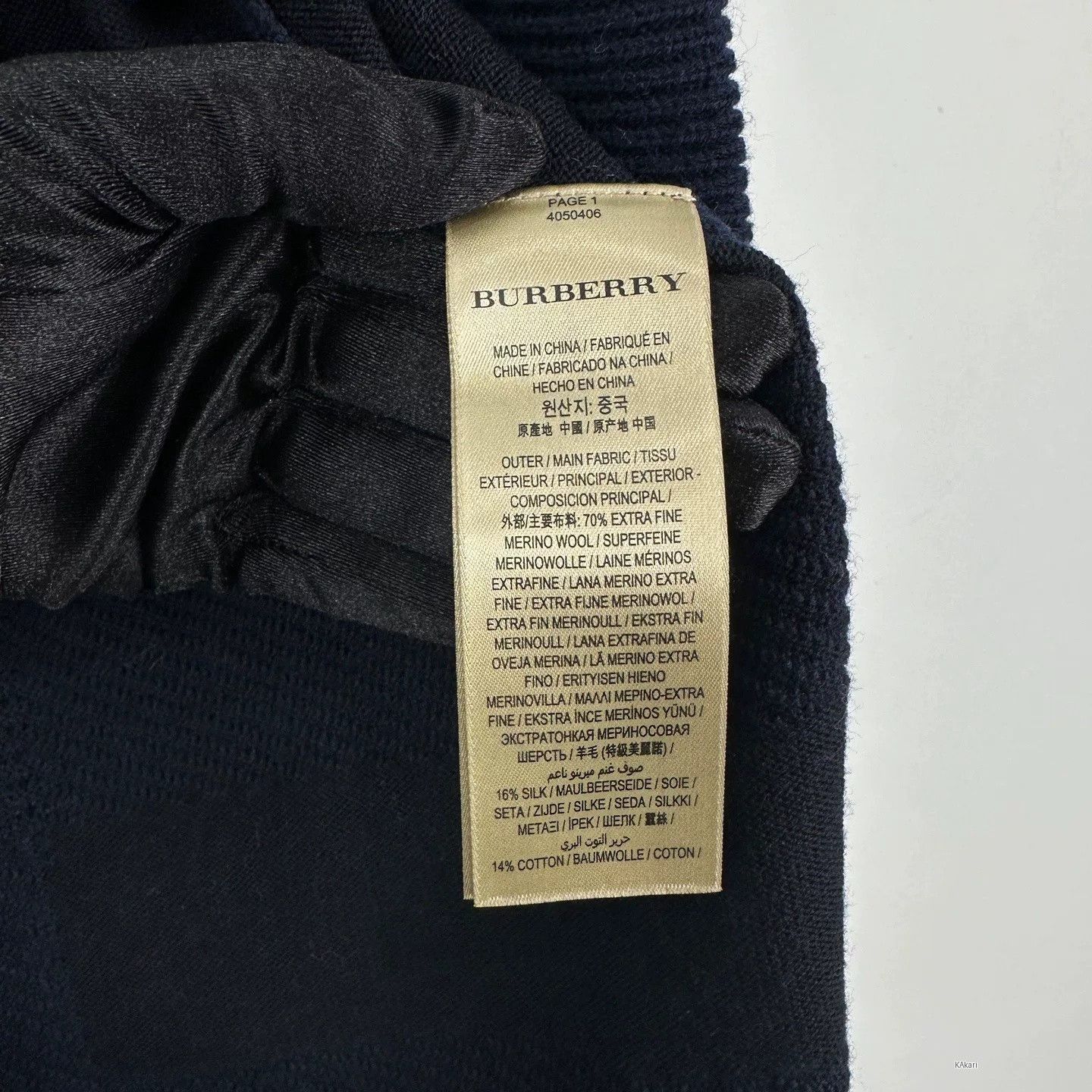 Burberry Burberry Blue Wool Knit Cardigan M Size US XXS / EU 40 - 5 Thumbnail