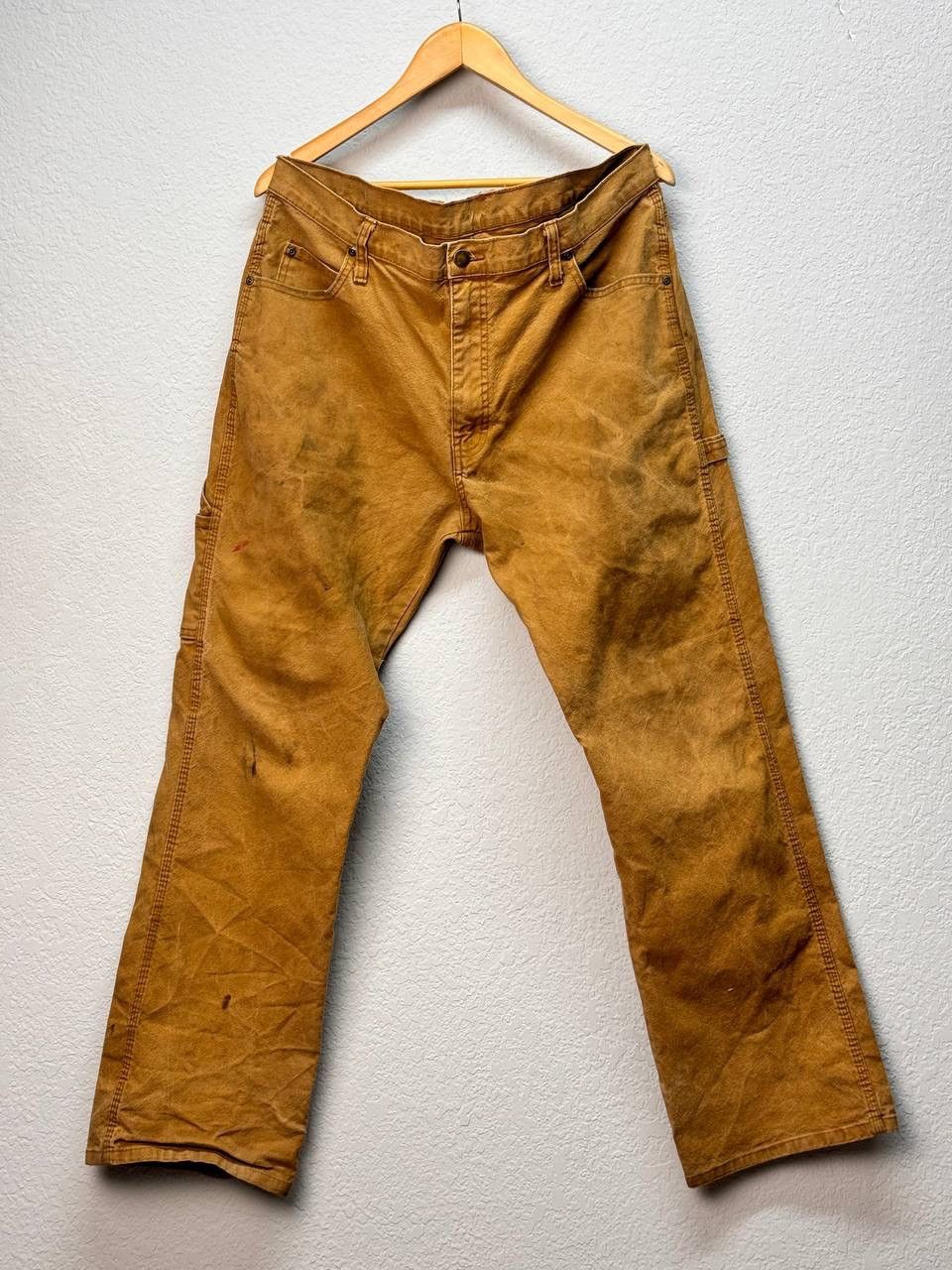 Carhartt Vintage Cargo pants Carhartt Double knee baggy y2k sk8 opium Size US 34 / EU 50 - 2 Thumbnail