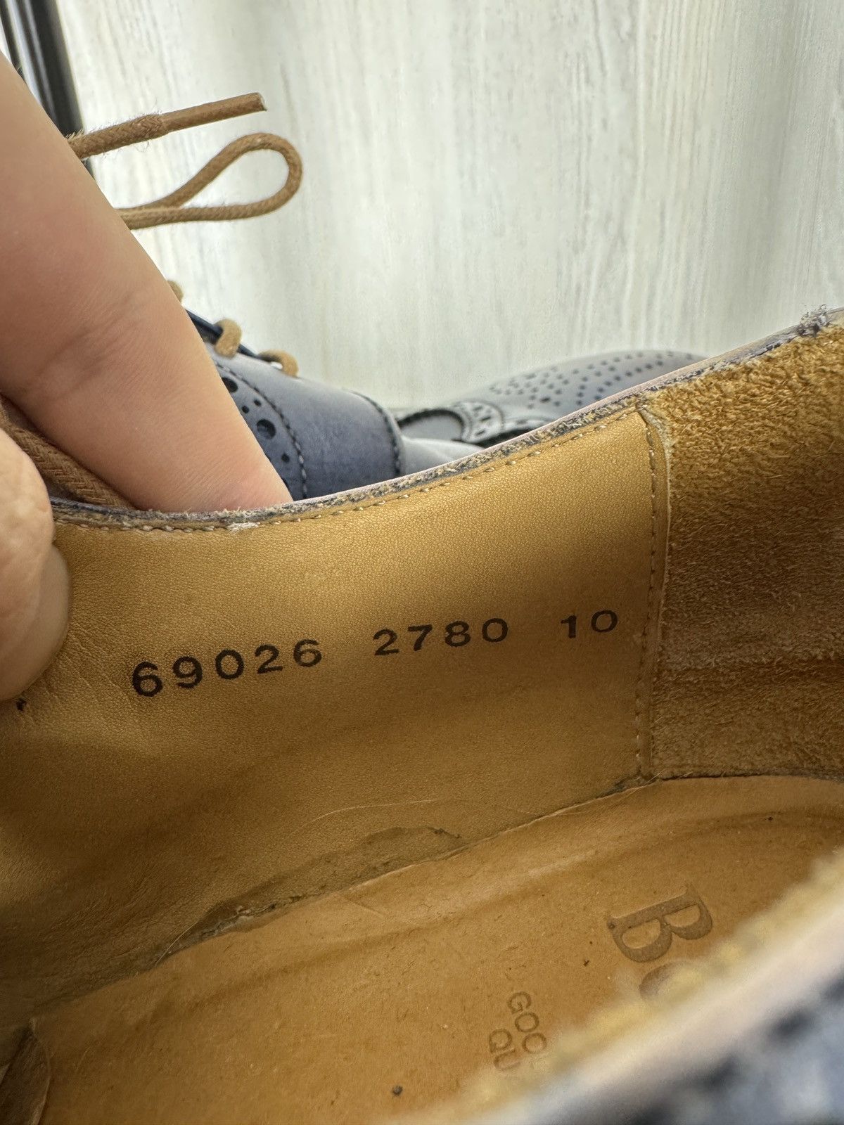 Berwick 1707 Berwick 1707 blue faded dainite sole brogues goodyear shoes Size US 11 / EU 44 - 15 Thumbnail