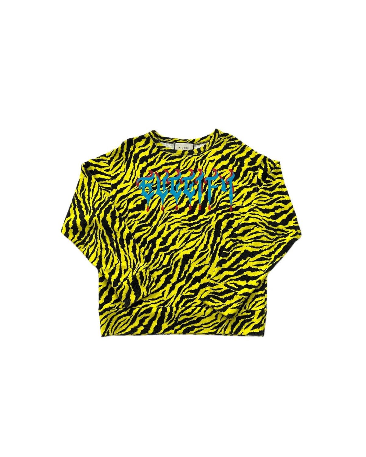 Yellow sweatshirt