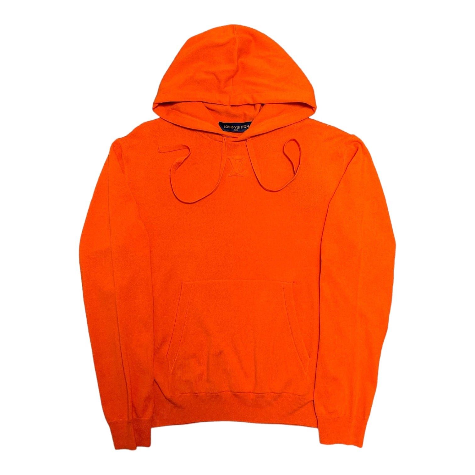 Louis Vuitton LVSE Embossed Hooded Sweatshirt Orange Grailed