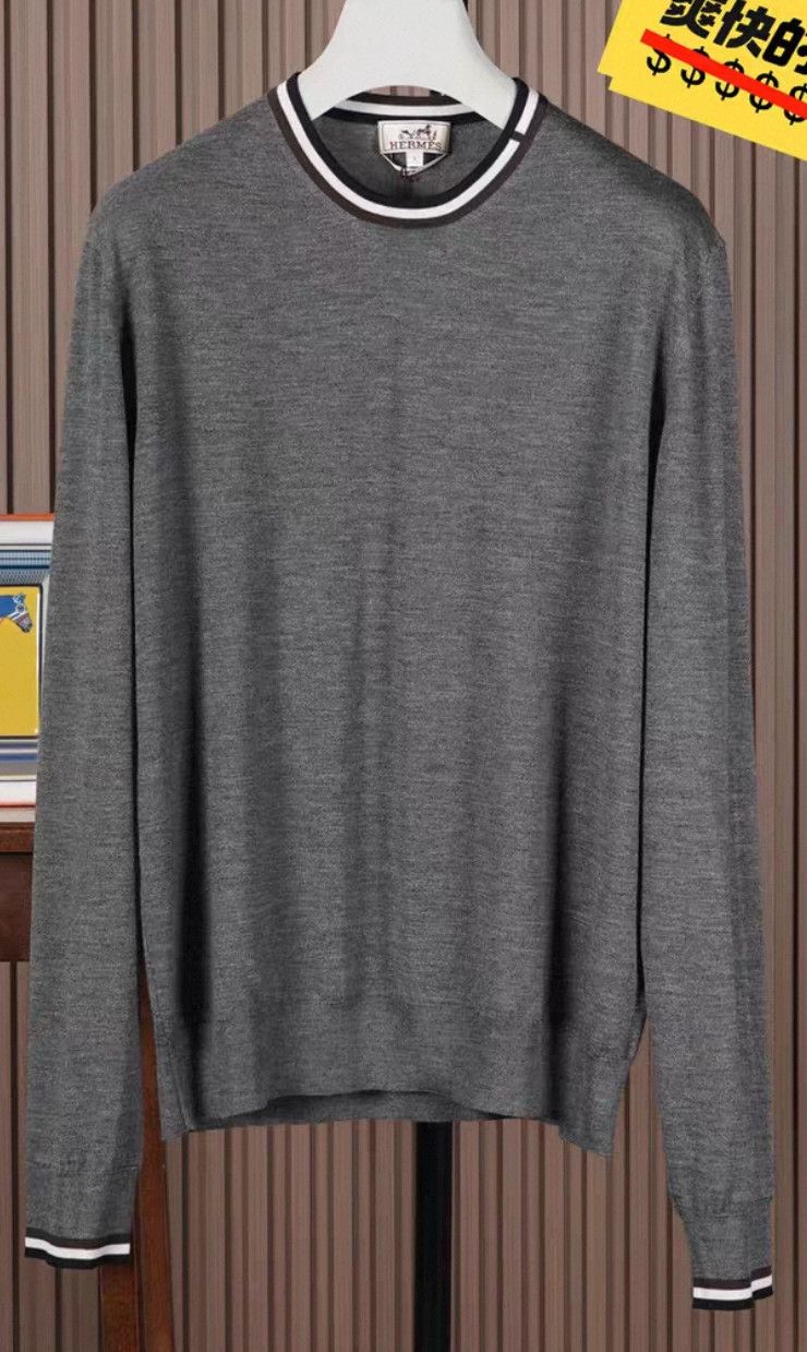Hermes Hermes Cashmere/Silk Knit Sweater Size US L / EU 52-54 / 3 - 1 Thumbnail