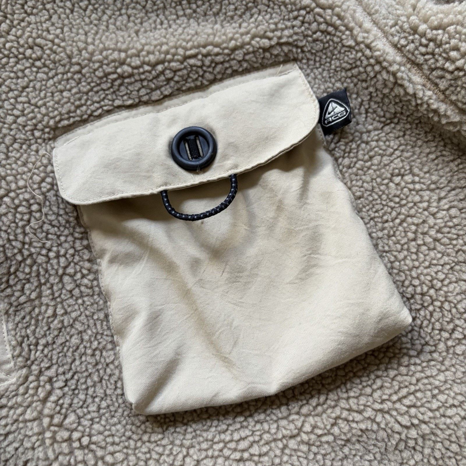Nike ACG Vintage 90s Nike ACG Deep Pile Sherpa Fleece XL Gorpcore Size US XL / EU 56 / 4 - 2 Thumbnail