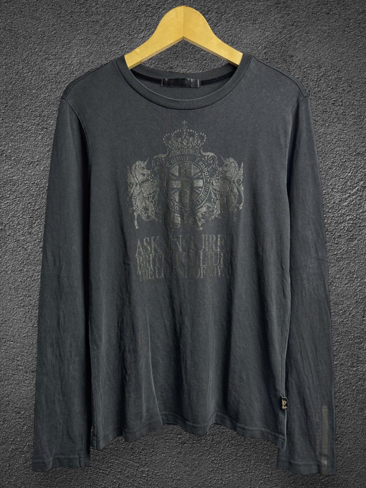 Hysteric Glamour × Japanese Brand × Le Grande Bleu (L.G.B.) Enquired Poem Long Sleeve Size US M / EU 48-50 / 2 - 1 Thumbnail