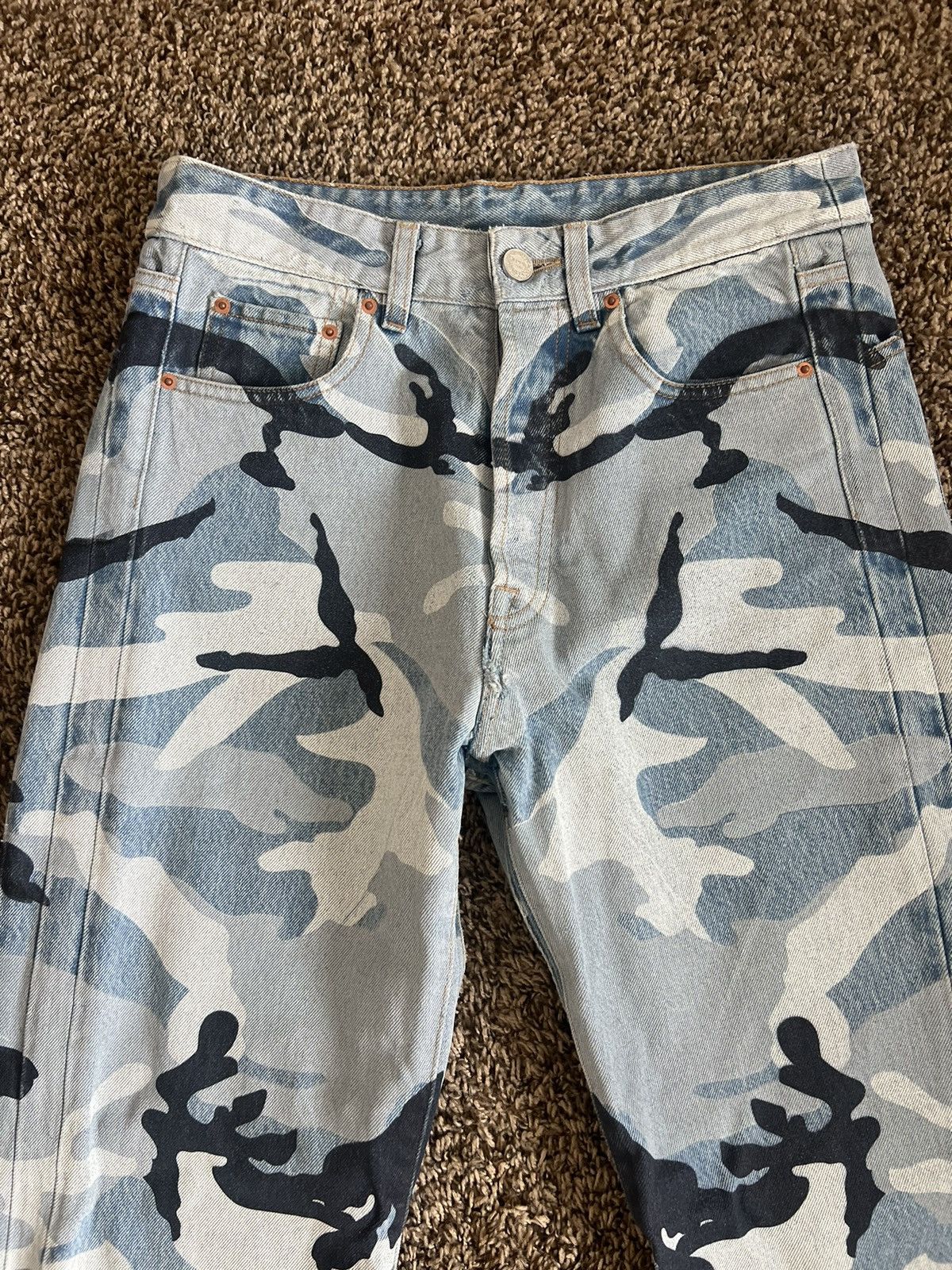 Vetements Vetements Camo Pants Size US 30 / EU 46 - 4 Thumbnail