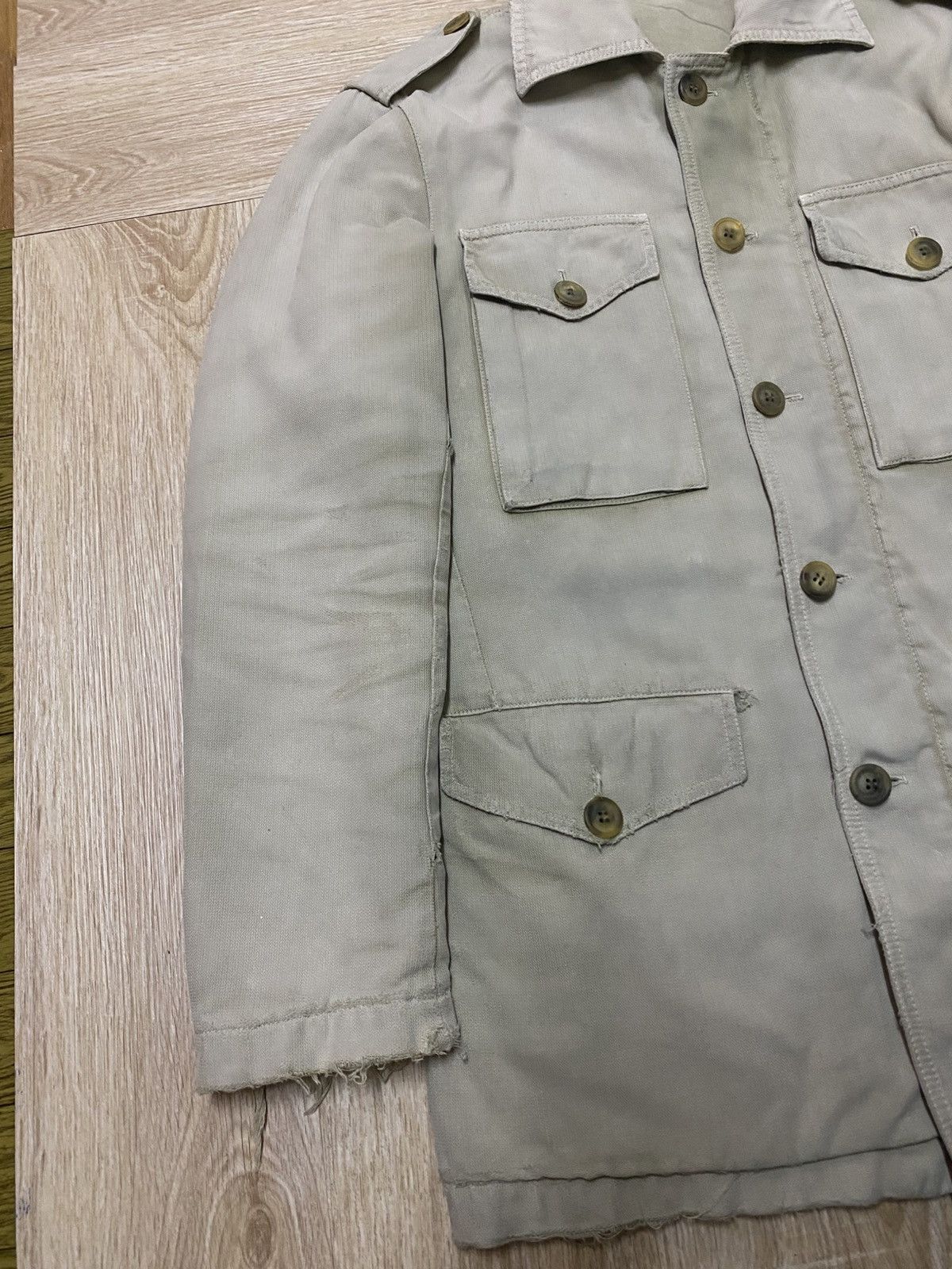 Maison Margiela Maison Margiela 10 M65 military thrashed jacket Size US M / EU 48-50 / 2 - 5 Thumbnail