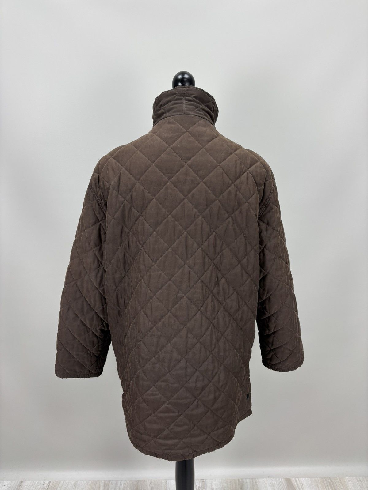 Barbour Mens quilted jacket Barbour Hampton Size XL Color Brown Size US XL / EU 56 / 4 - 9 Thumbnail