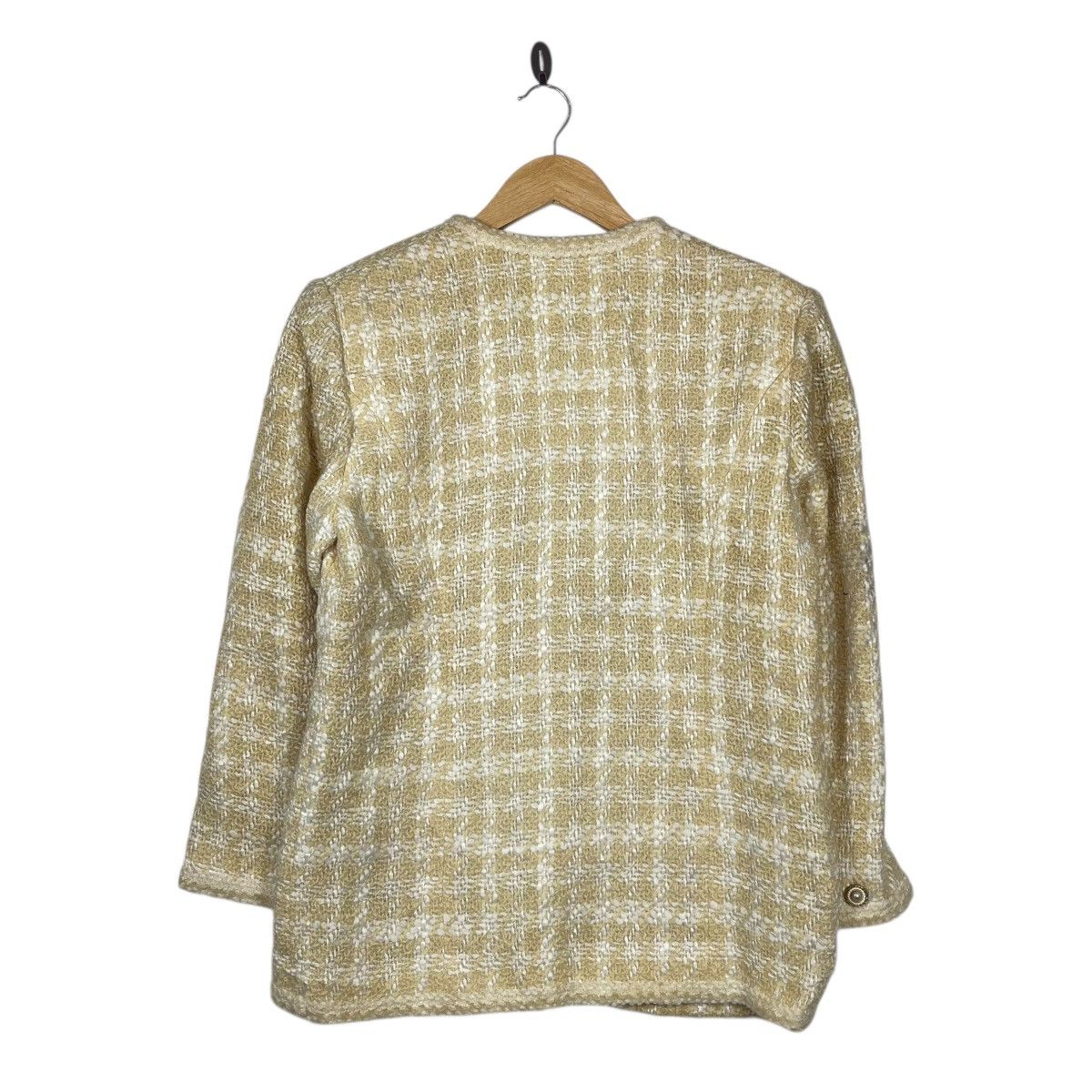 Vintage Vintage Milan Tokyo Japan Women’s Tweed Boucle Jacket Size M / US 6-8 / IT 42-44 - 4 Thumbnail
