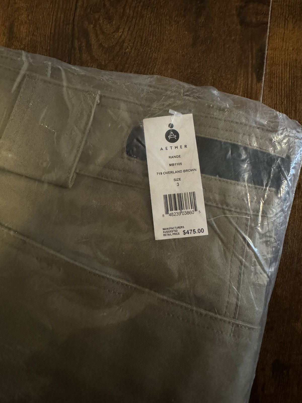 Aether Range L Ski pants in Overland Brown
