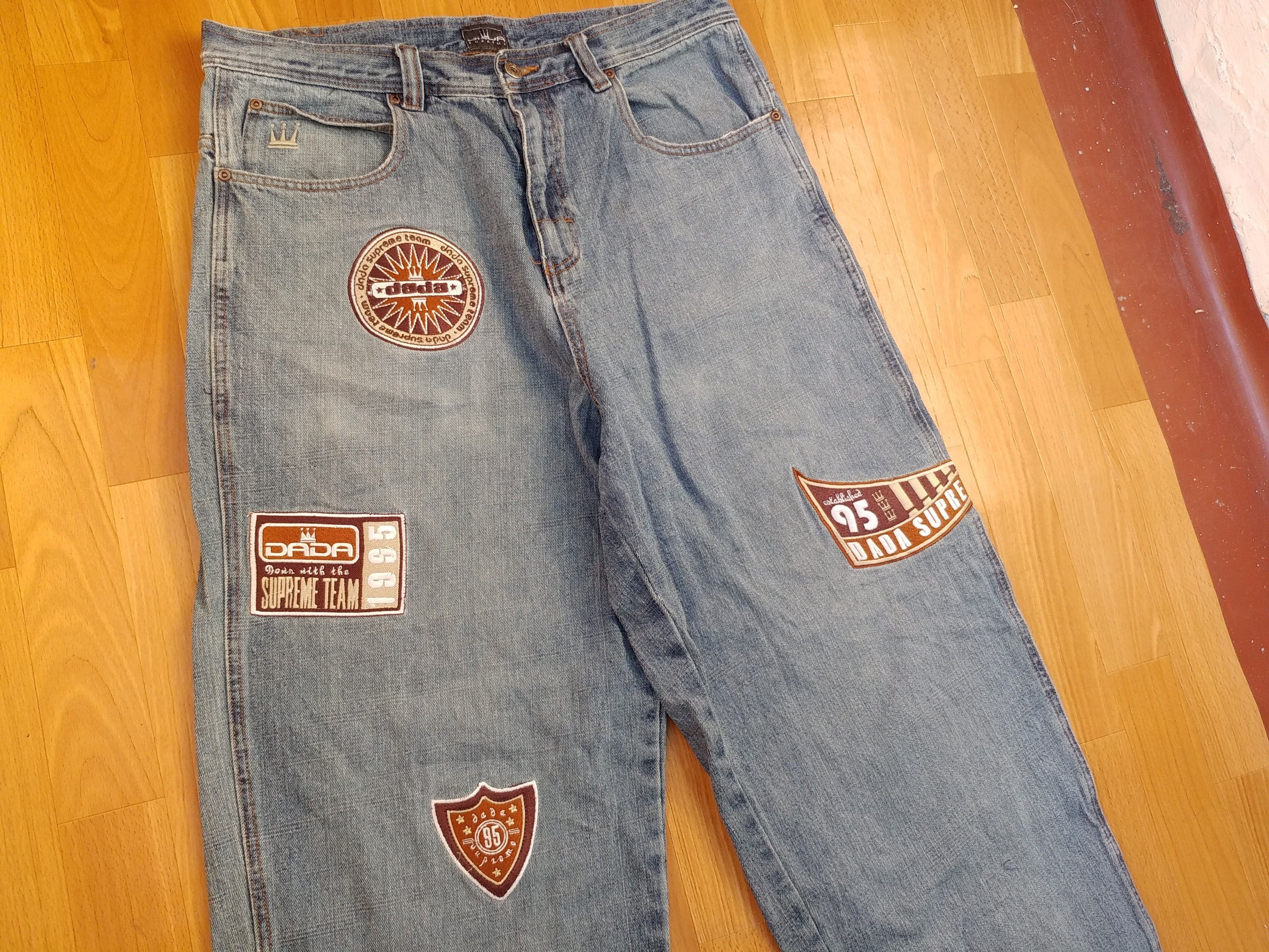 Damani Dada Damani Dada jeans, vintage baggy jeans, 90s hip hop size 36 Size US 36 / EU 52 - 7 Thumbnail