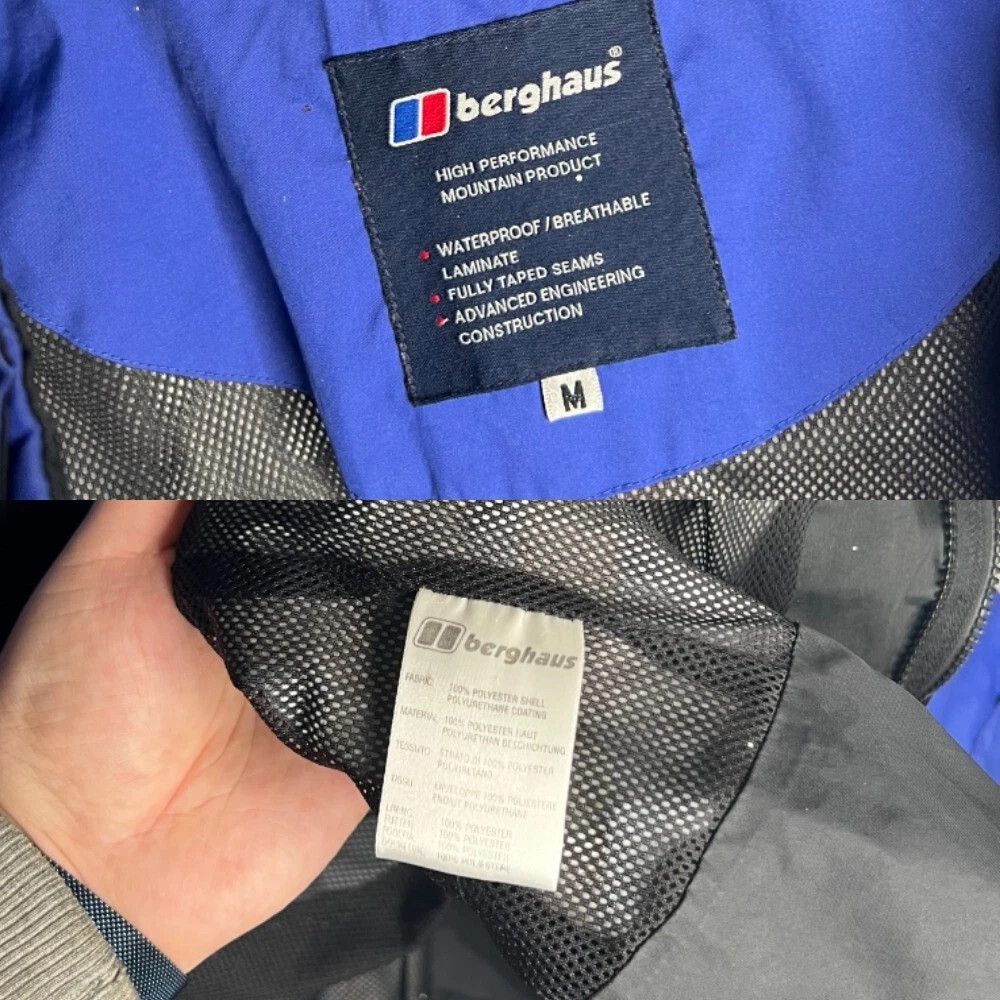 Berghaus Vintage Berghaus DriAqua Technology Outdoor Jacket Size US M / EU 48-50 / 2 - 15 Thumbnail