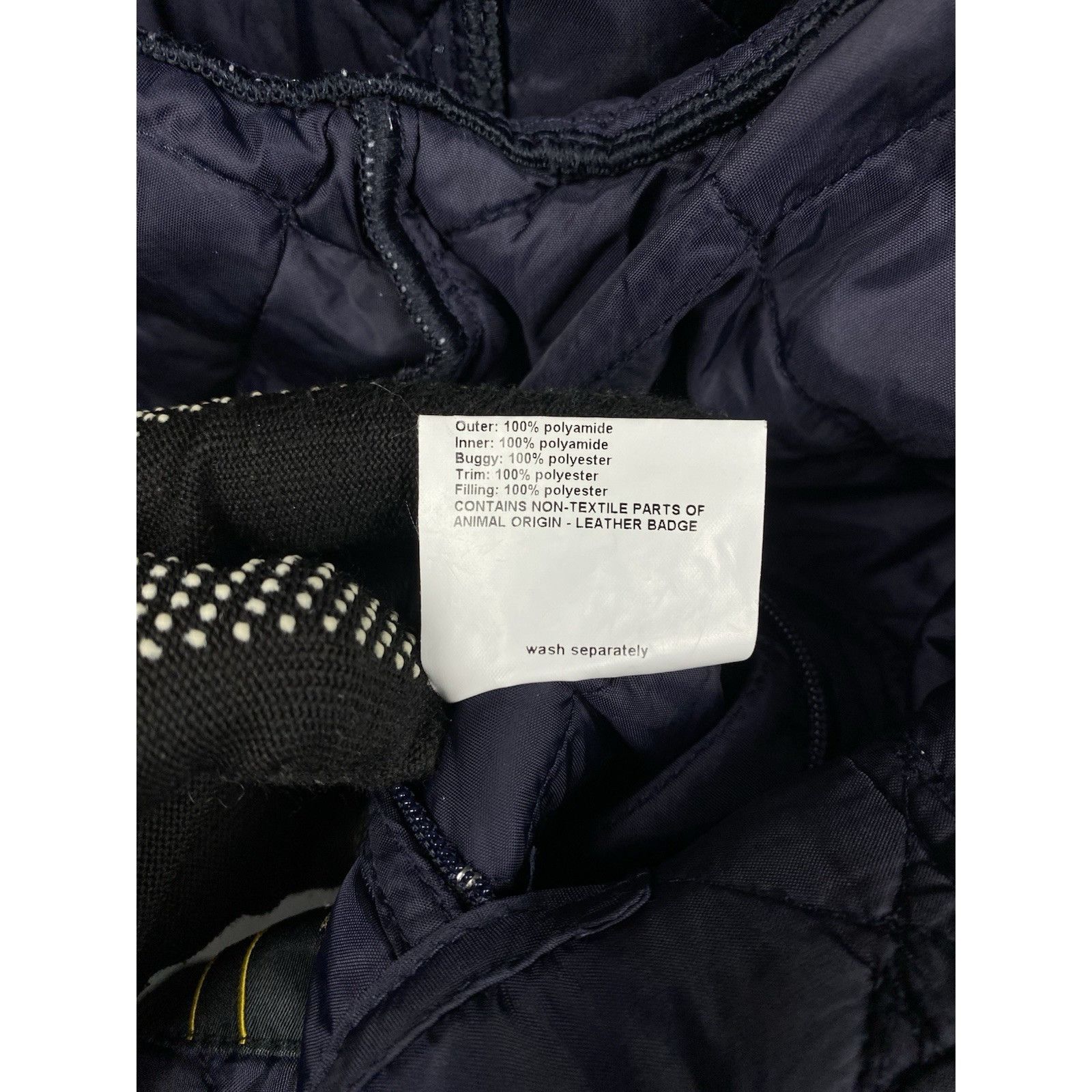 Barbour Barbour International Quilt Flyer Men's Blue Quilted Jacket Size US XXL / EU 58 / 5 - 15 Thumbnail