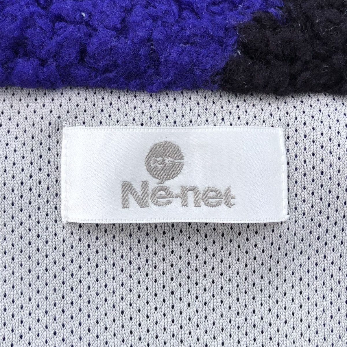 Issey Miyake SS03 Ne-Net Purple Polkadot Fleece Vest Jacket Size US M / EU 48-50 / 2 - 13 Thumbnail