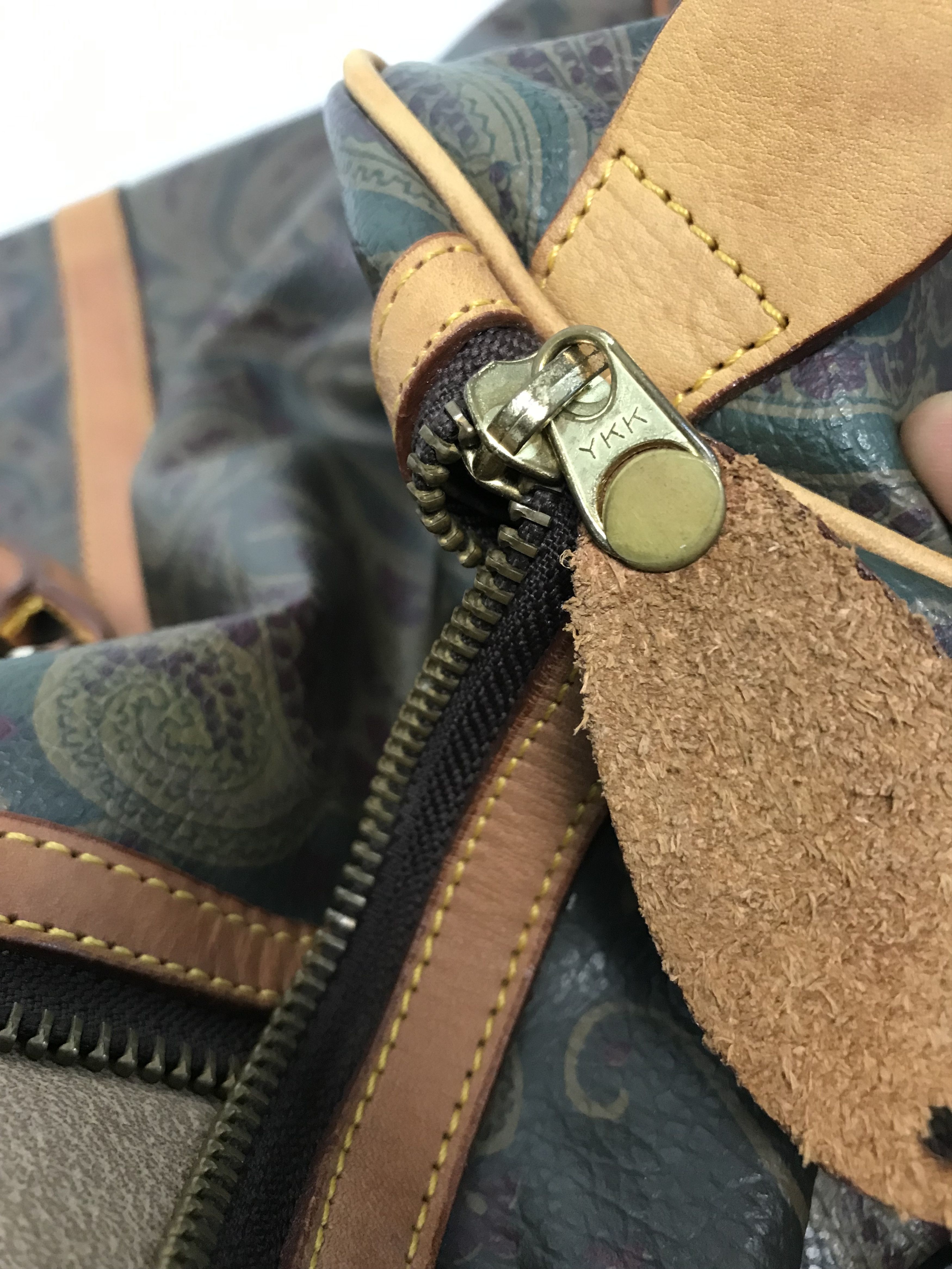 Japanese Brand Limark Paisley Travel/Duffle Bag like Etro Design Size ONE SIZE - 10 Thumbnail