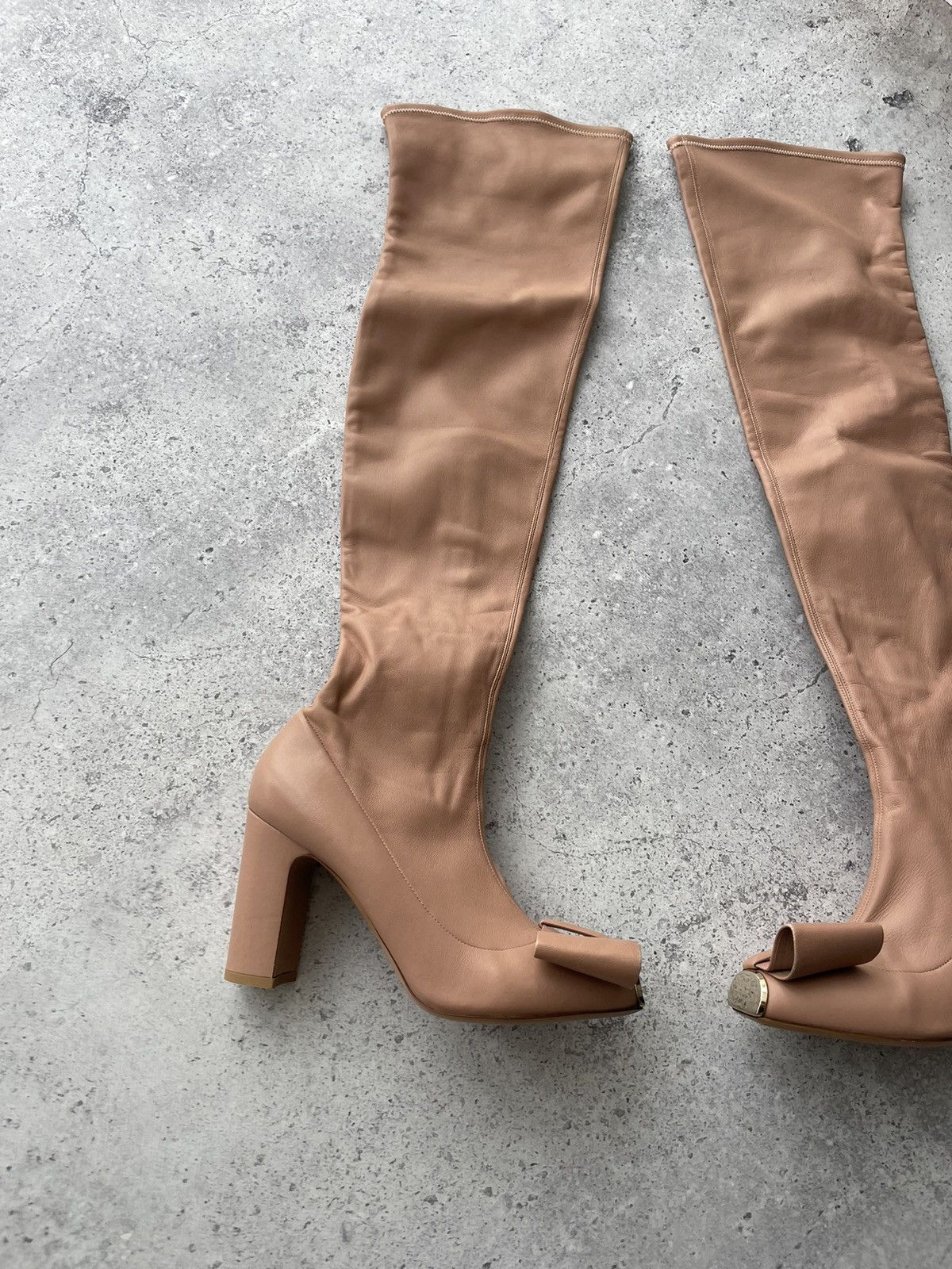 Valentino Valentino Garavani Thigh High Heels Over The Knee boots Size US 10 / IT 40 - 5 Thumbnail