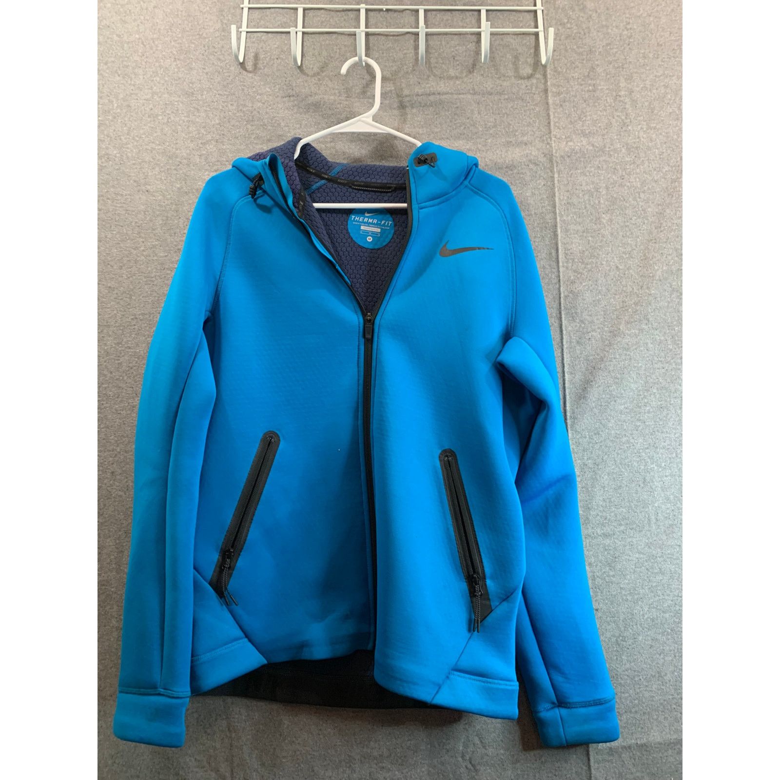 Nike Nike Jacket Womens Medium Blue Therma -Fit Size M / US 6-8 / IT 42-44 - 7 Thumbnail
